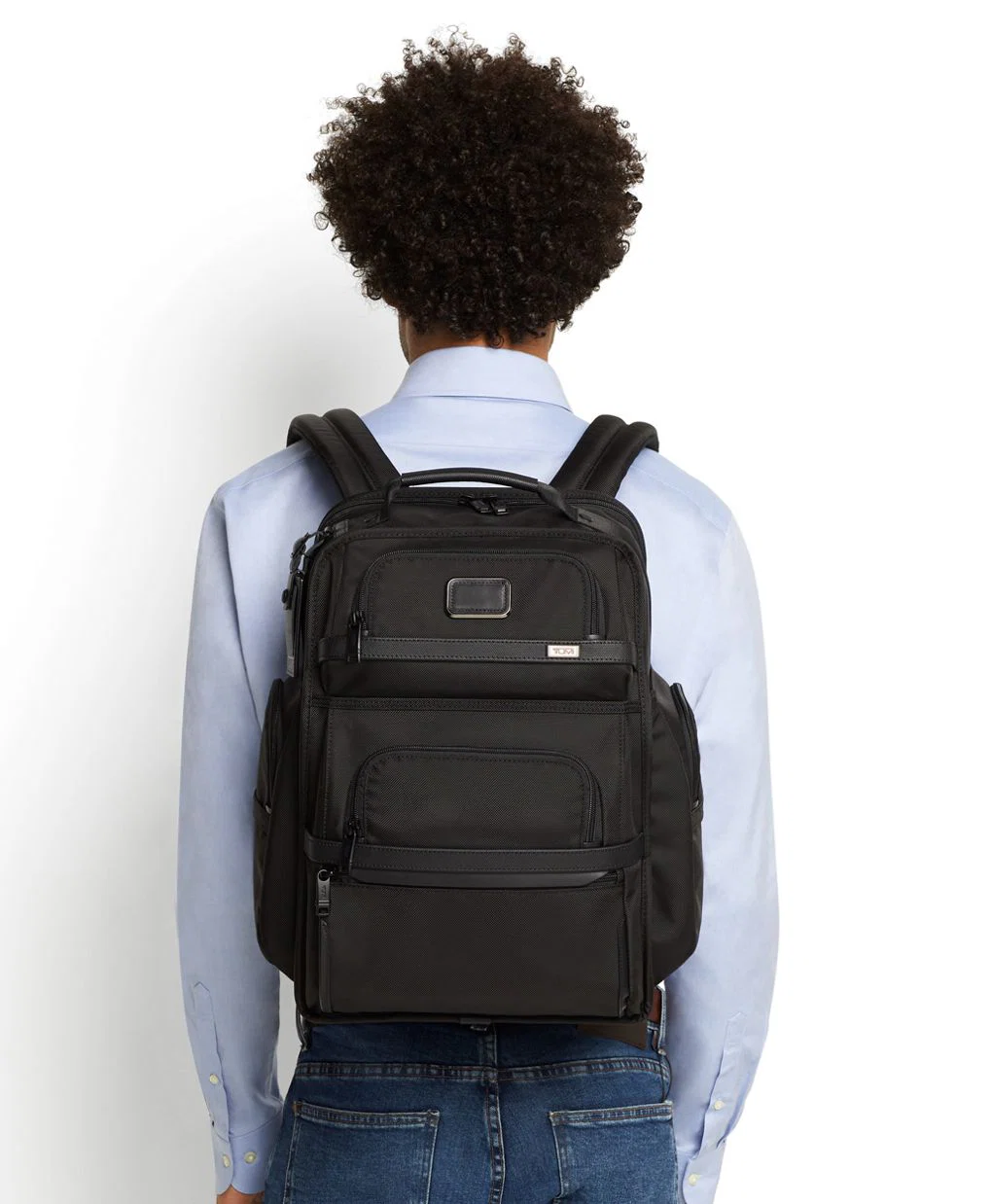 TUMI Alpha 3 Brief Pack - Navy - Image 6