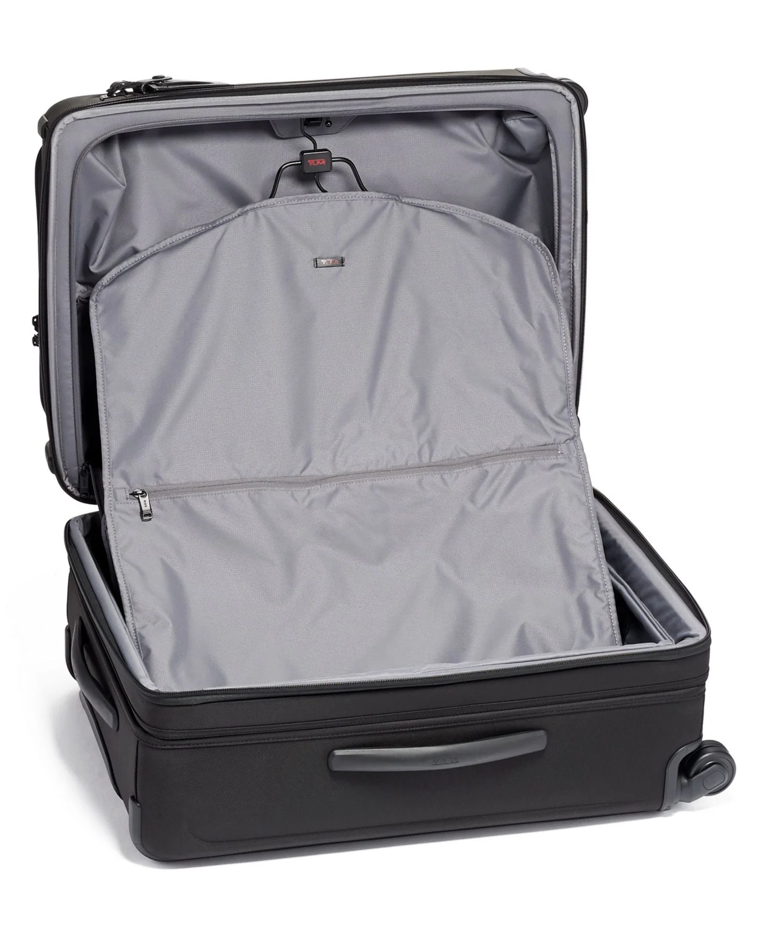 TUMI Alpha Short Trip Expandable 4 Wheeled Packing Case - Black - Image 4