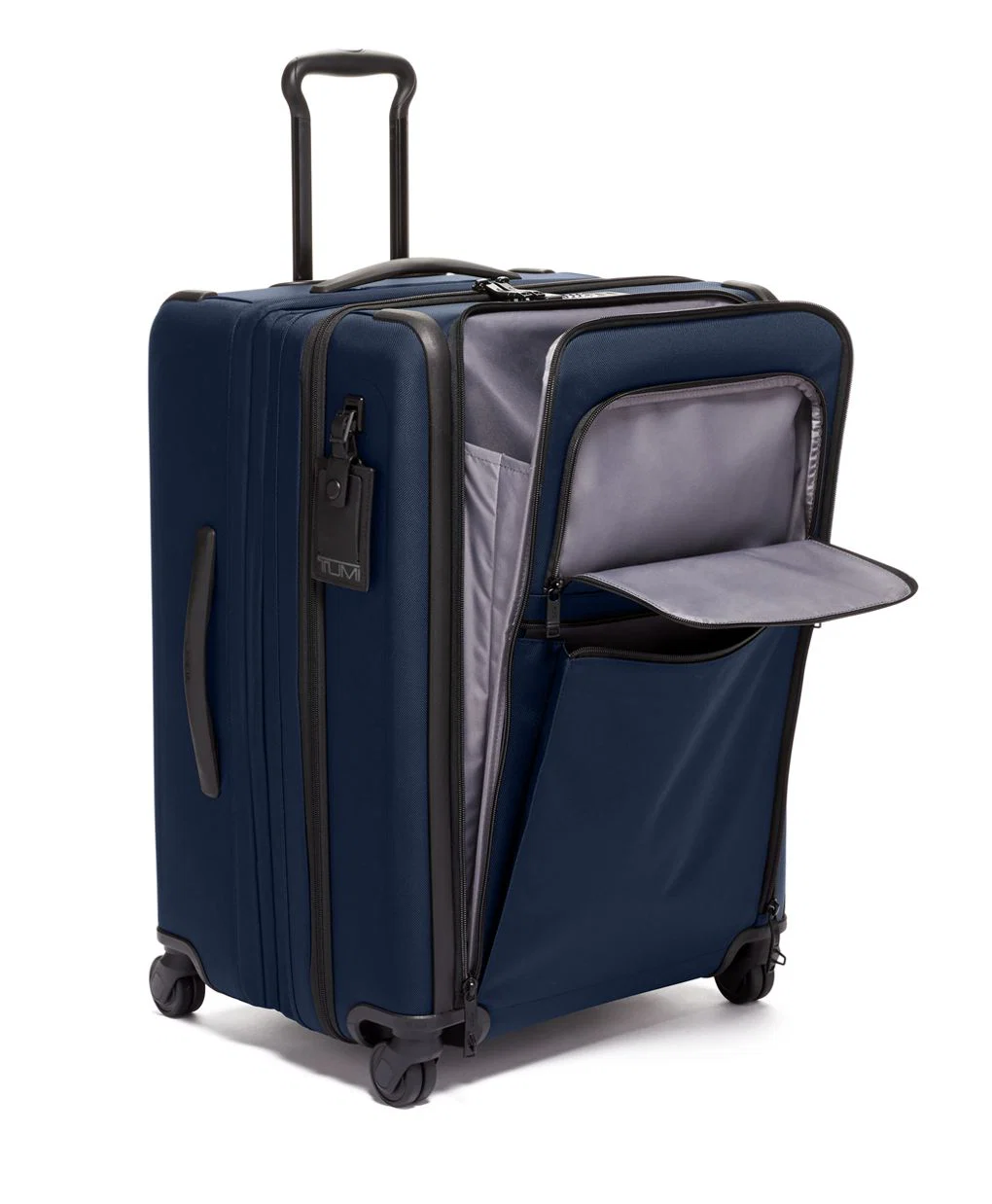 Tumi Alpha Short Trip Expandable 4 Wheeled Packing Case - Navy - Image 3