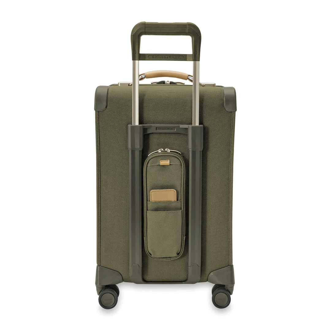 Briggs & Riley Baseline Essential 22" Carry-On Expandable Spinner - Olive - Image 6