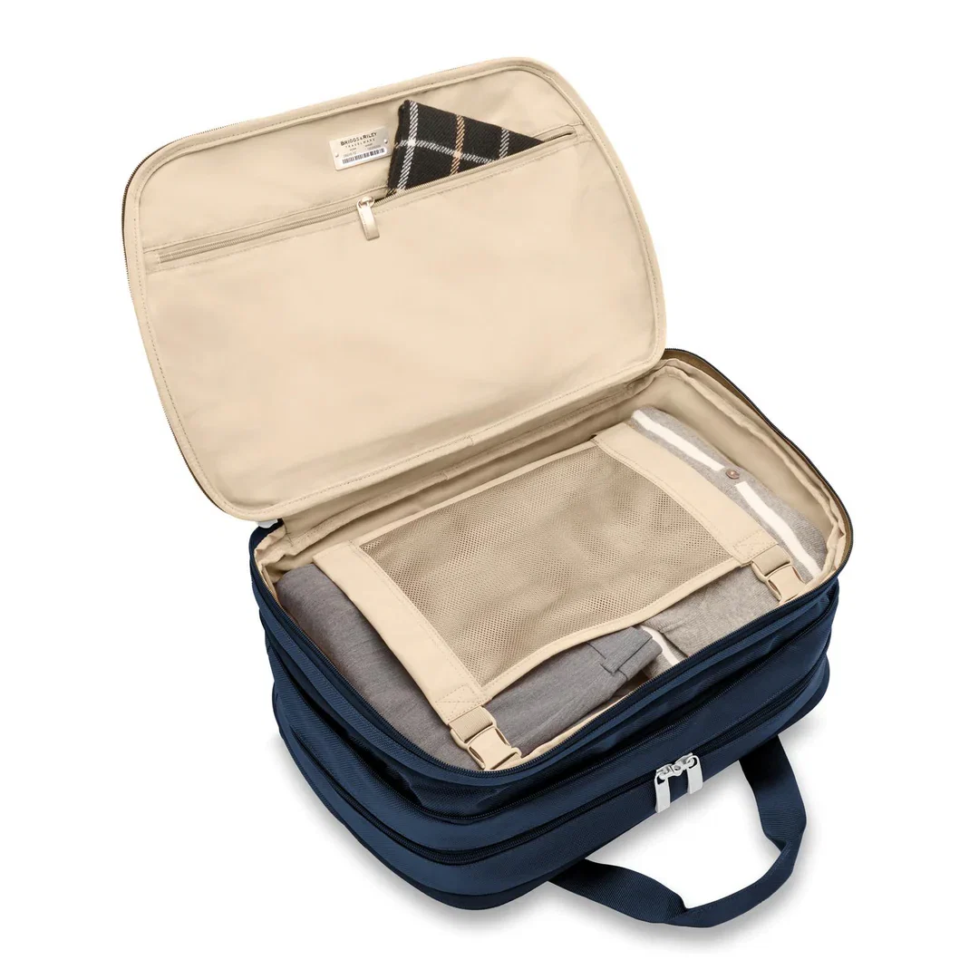 Briggs & Riley Baseline Expandable Cabin Bag - Navy - Image 7