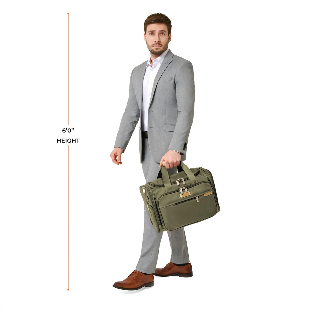 Briggs & Riley Baseline Underseat Duffle - Olive - Image 15