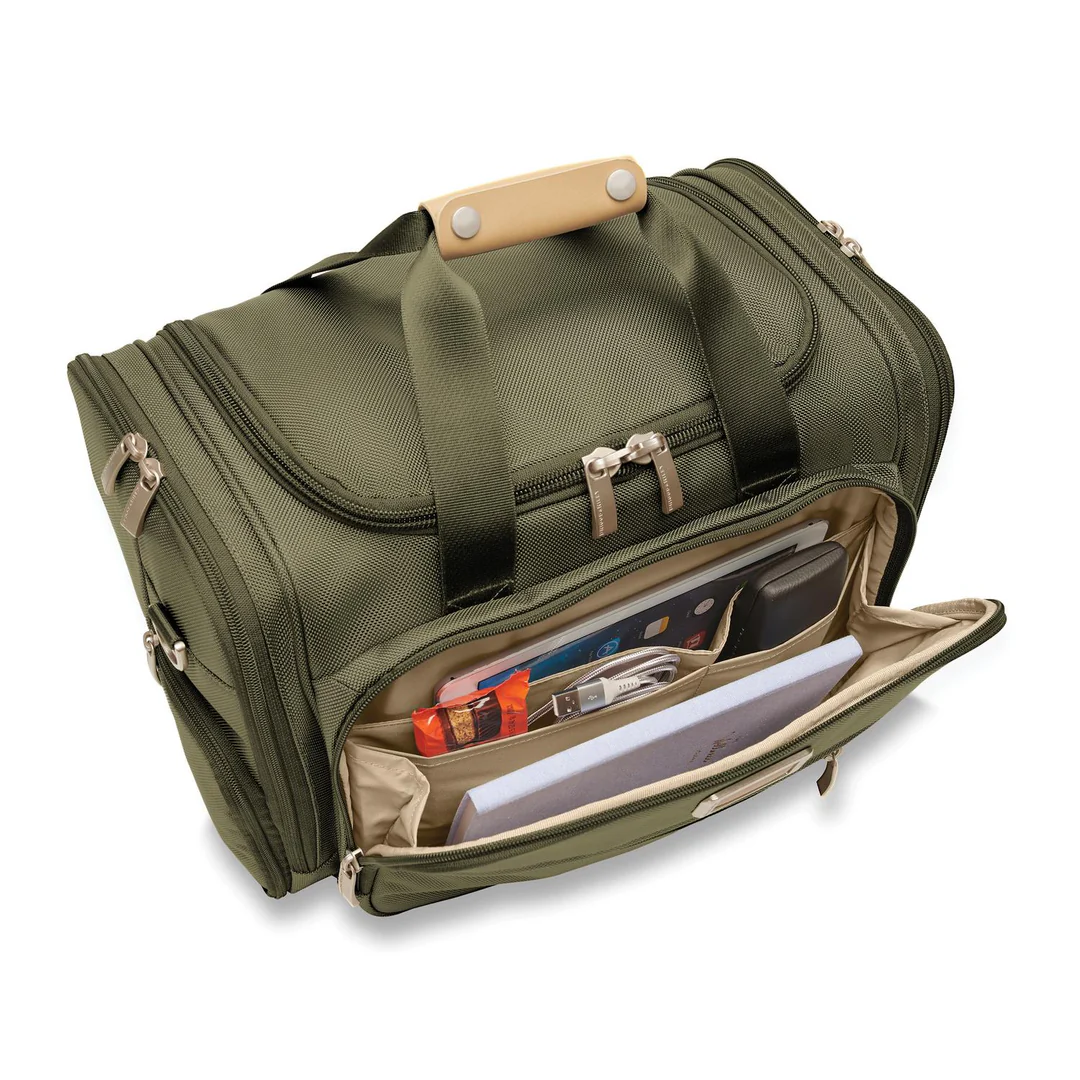 Briggs & Riley Baseline Underseat Duffle - Olive - Image 6