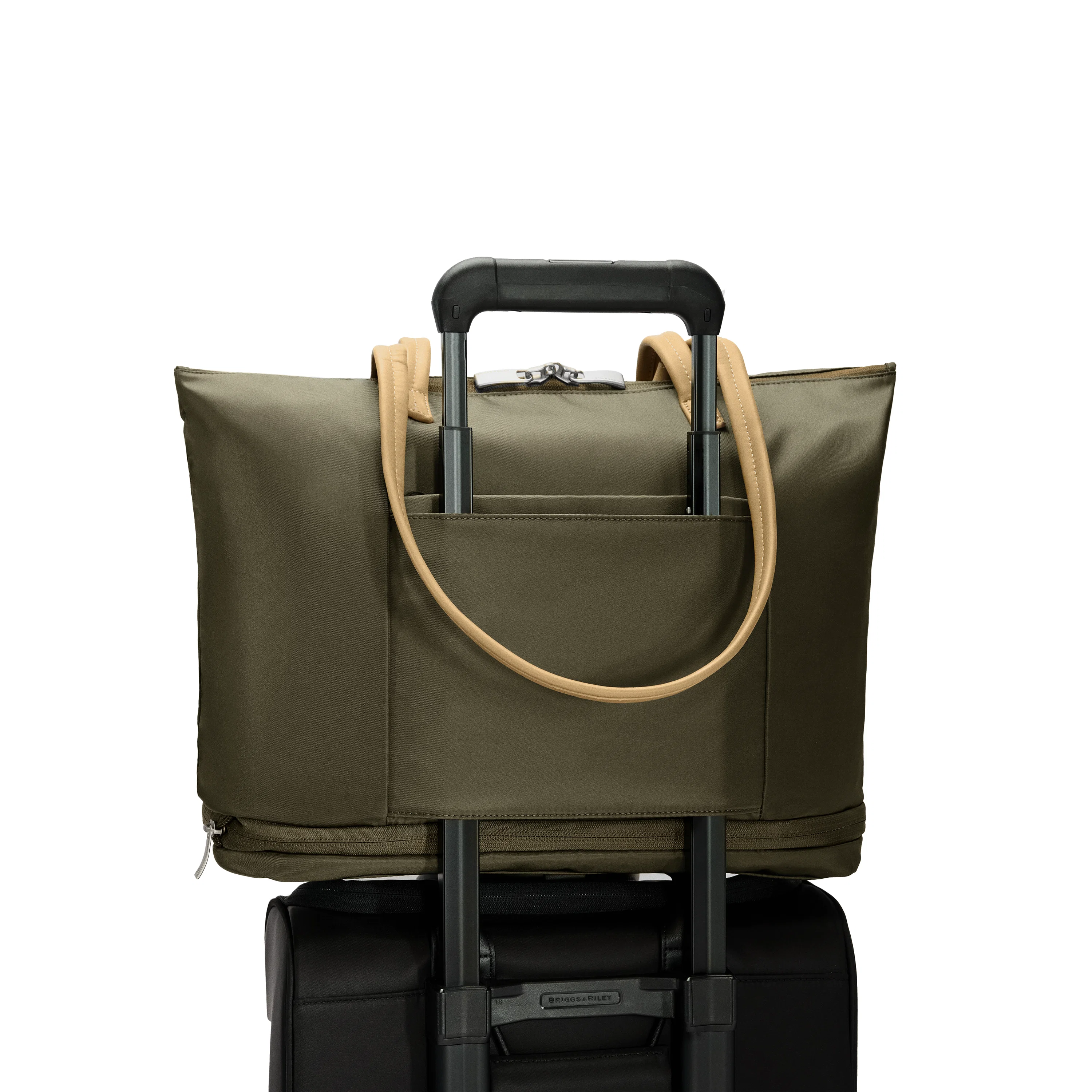 Briggs & Riley Rhapsody Expandable Tote - Olive - Image 3