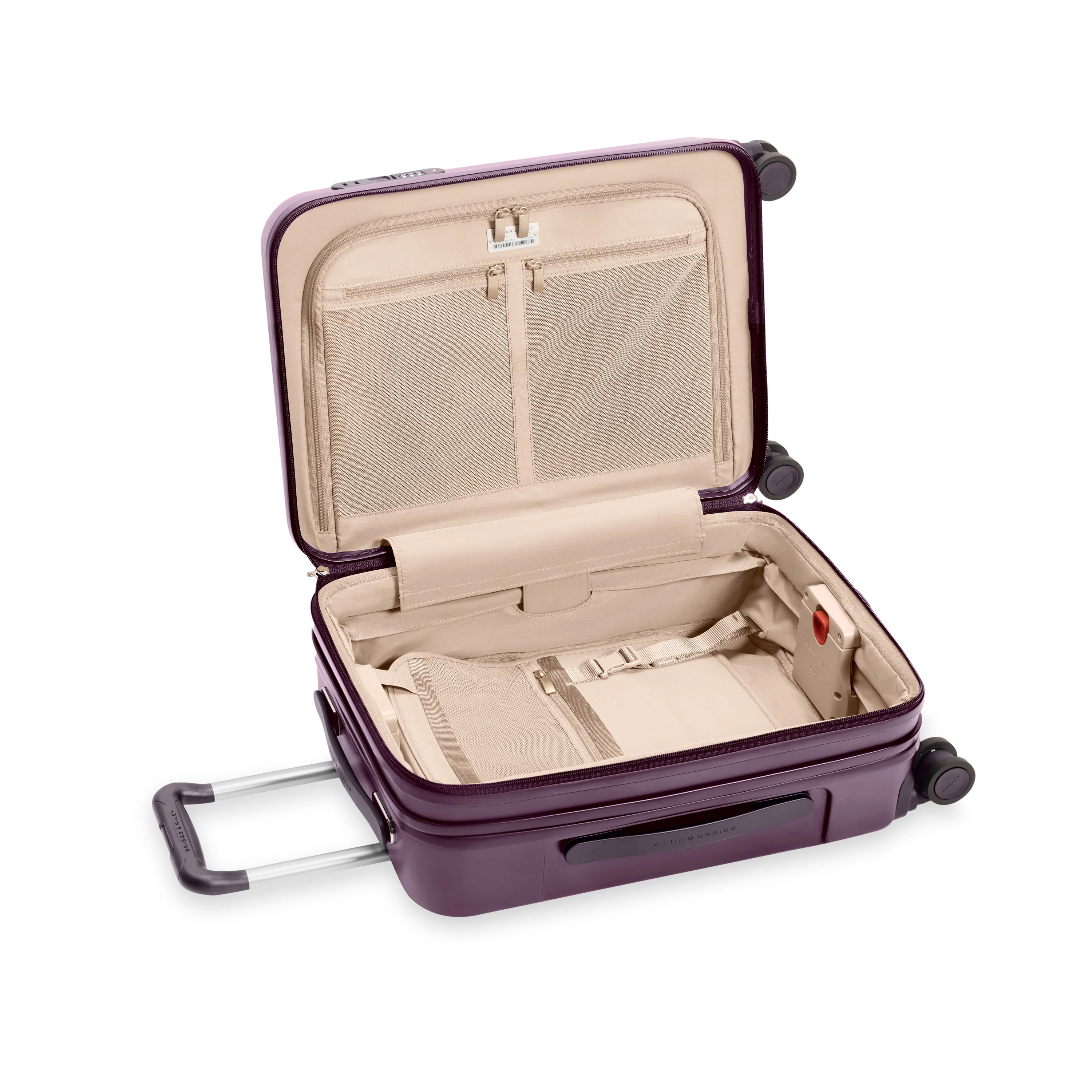 Briggs & Riley Sympatico 3.0 Global Carry-On Expandable Spinner - Plum - Image 10