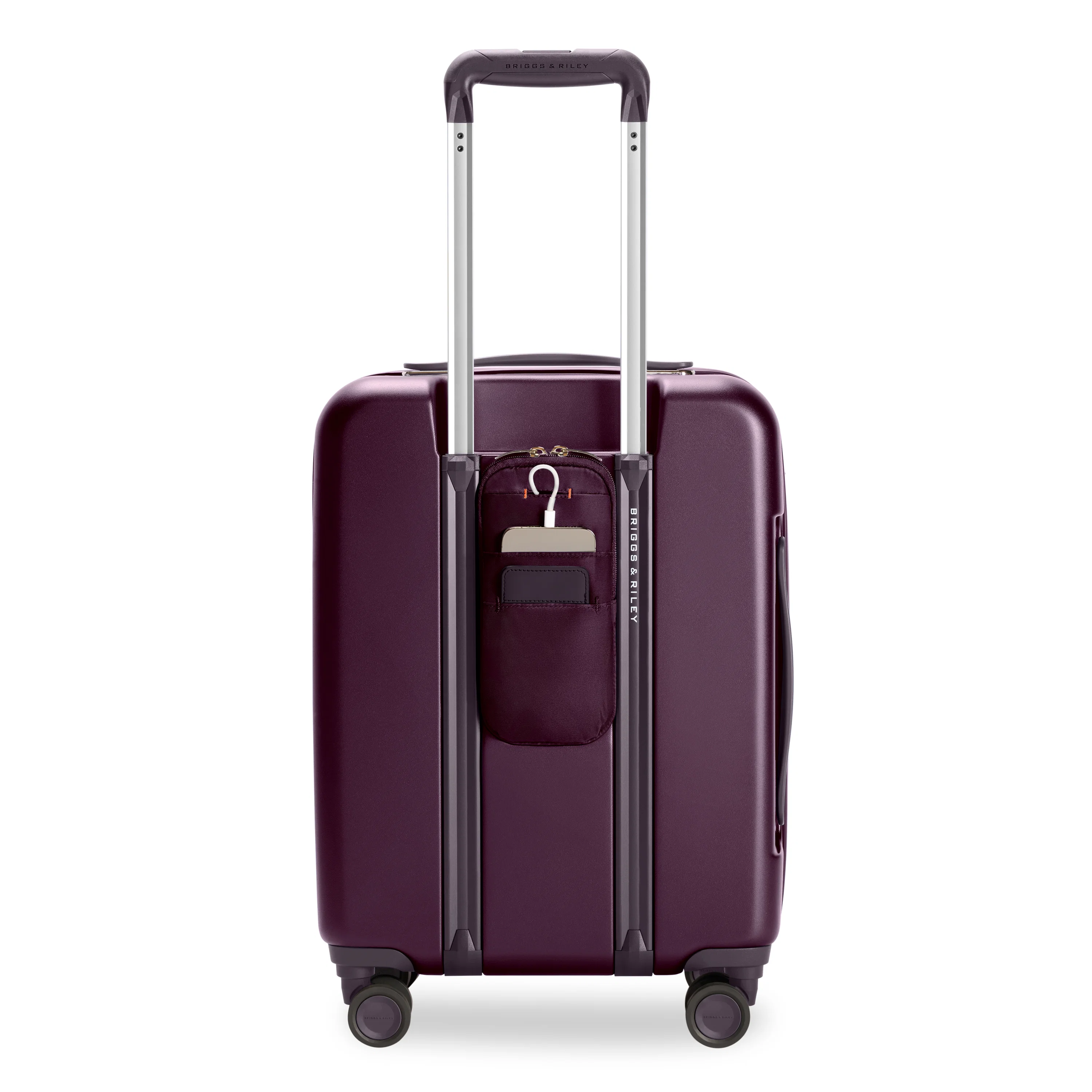 Briggs & Riley Sympatico 3.0 Global Carry-On Expandable Spinner - Plum - Image 7