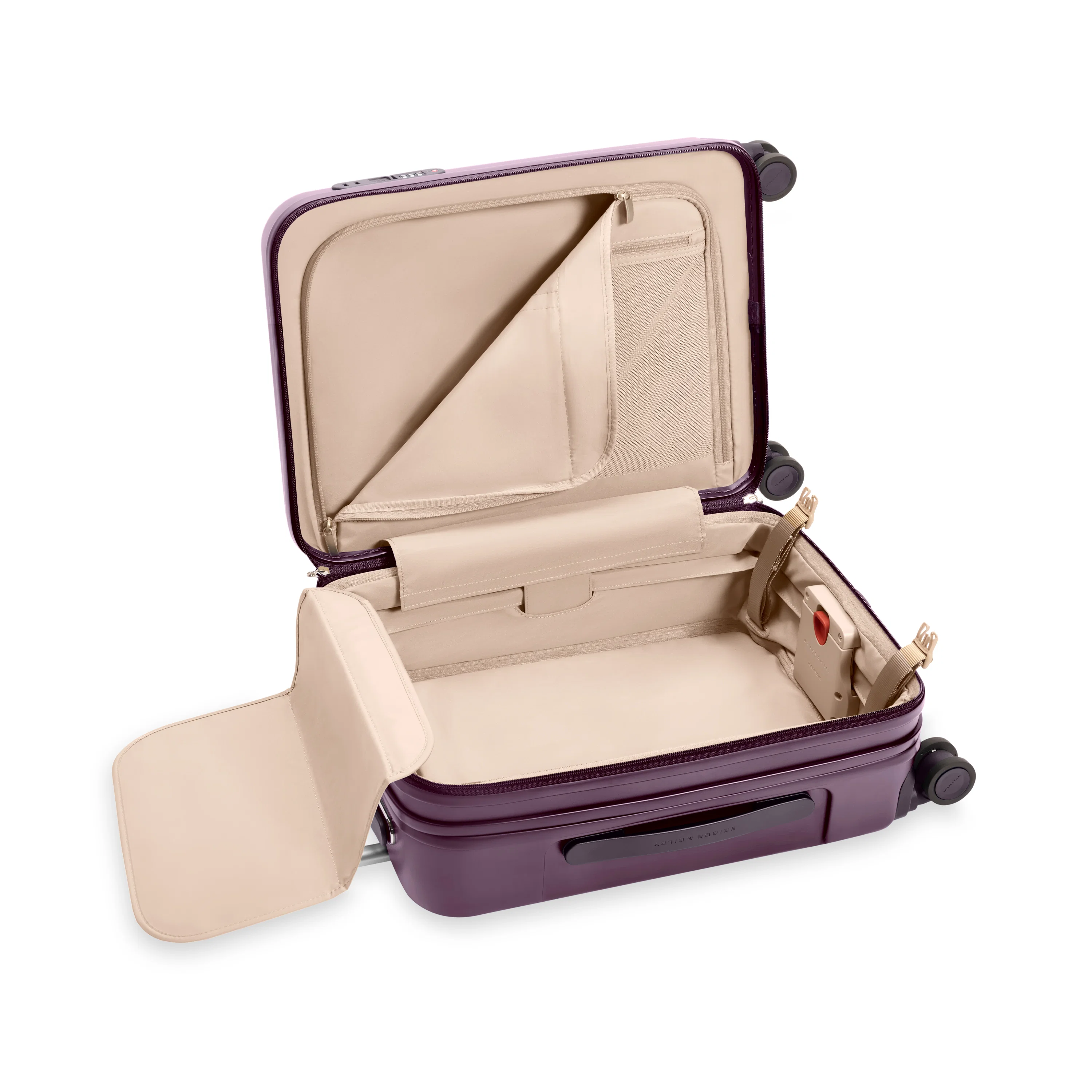 Briggs & Riley Sympatico 3.0 Global Carry-On Expandable Spinner - Plum - Image 9