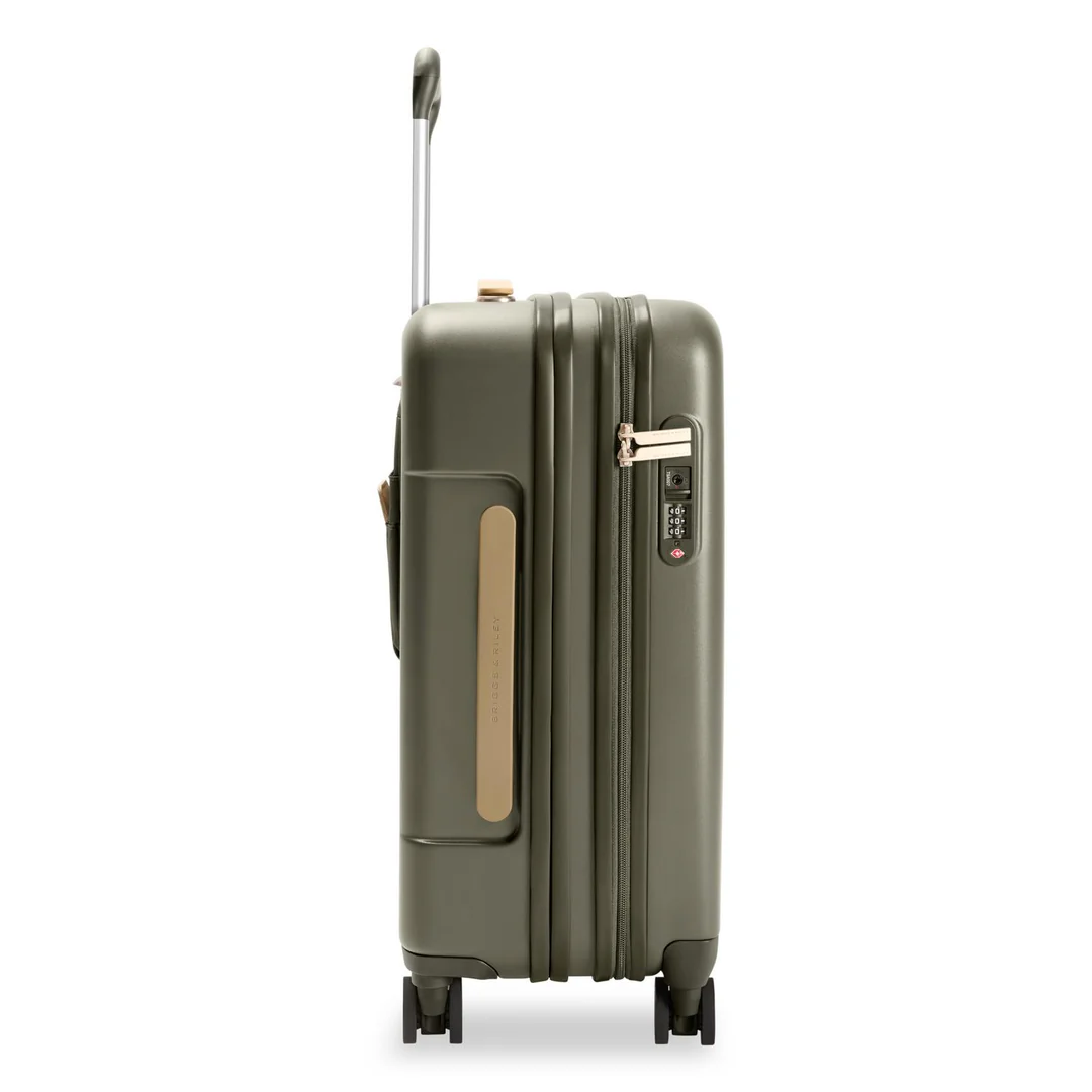 Briggs & Riley Sympatico 3.0 Essential Carry-On Expandable Spinner - Olive - Image 3