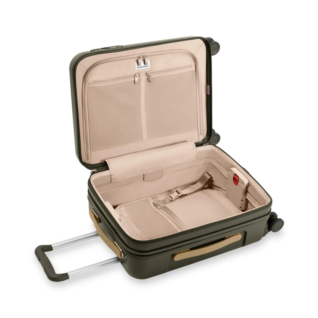 Briggs & Riley Sympatico 3.0  Global Carry-On Expandable Spinner - Olive - Image 10