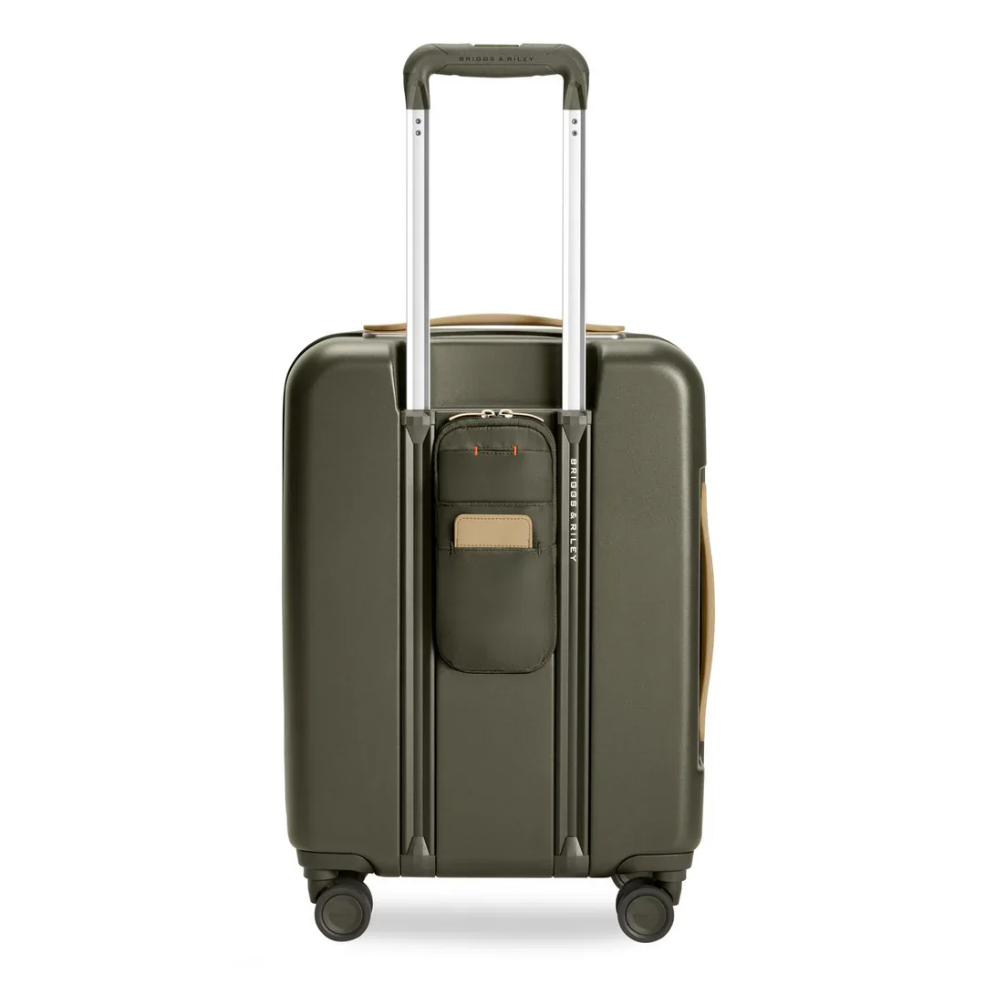 Briggs & Riley Sympatico 3.0  Global Carry-On Expandable Spinner - Olive - Image 3