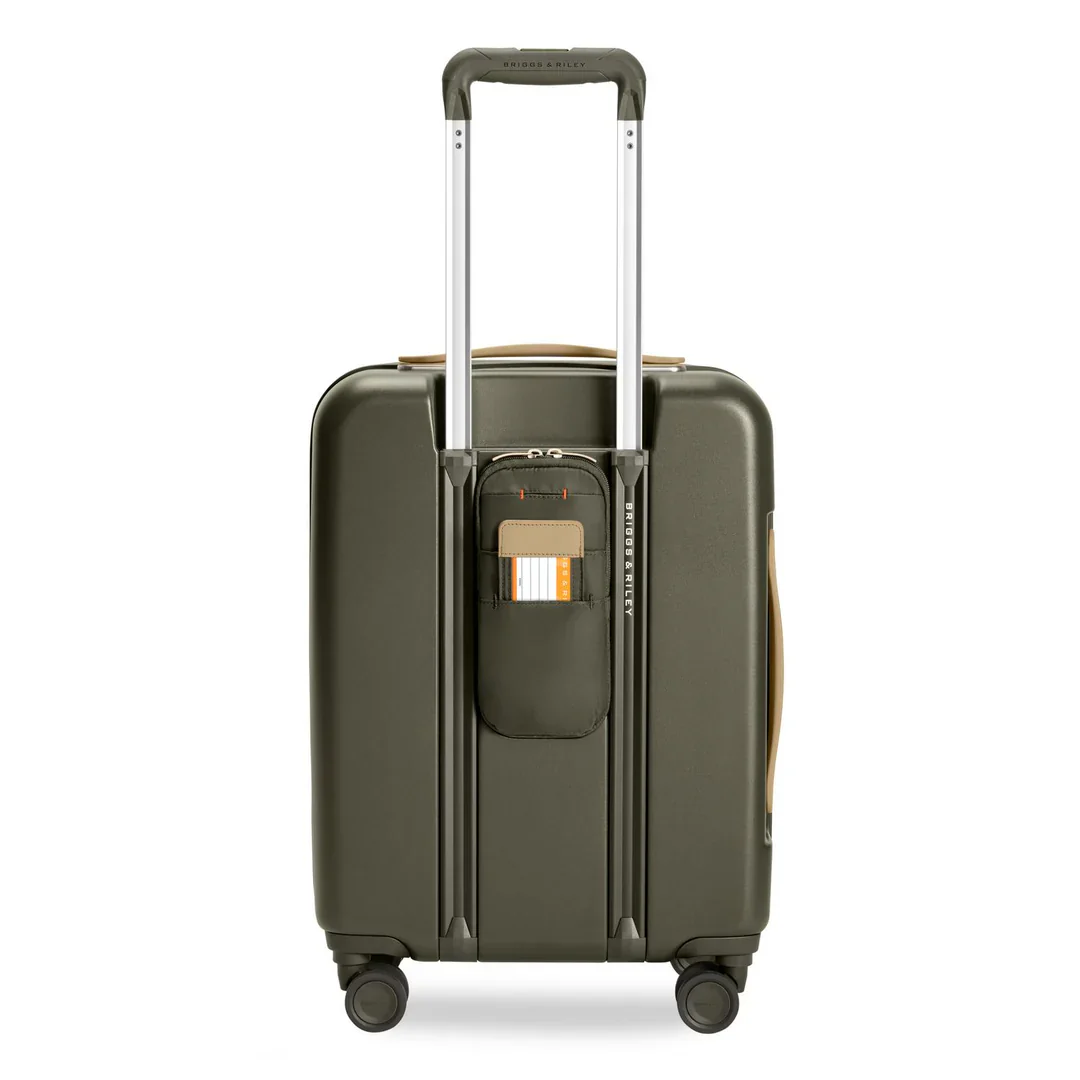 Briggs & Riley Sympatico 3.0  Global Carry-On Expandable Spinner - Olive - Image 5