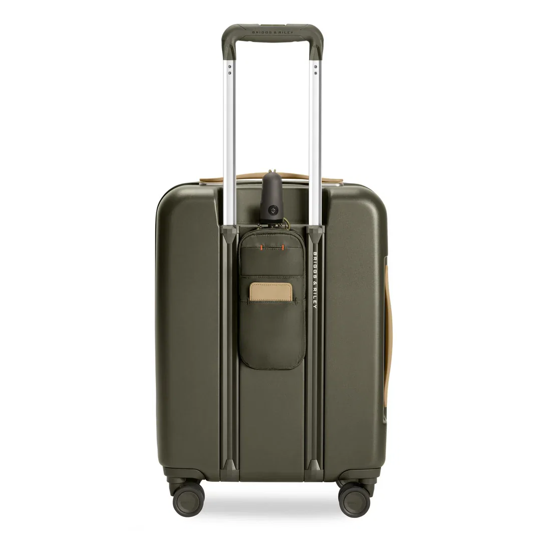 Briggs & Riley Sympatico 3.0  Global Carry-On Expandable Spinner - Olive - Image 6