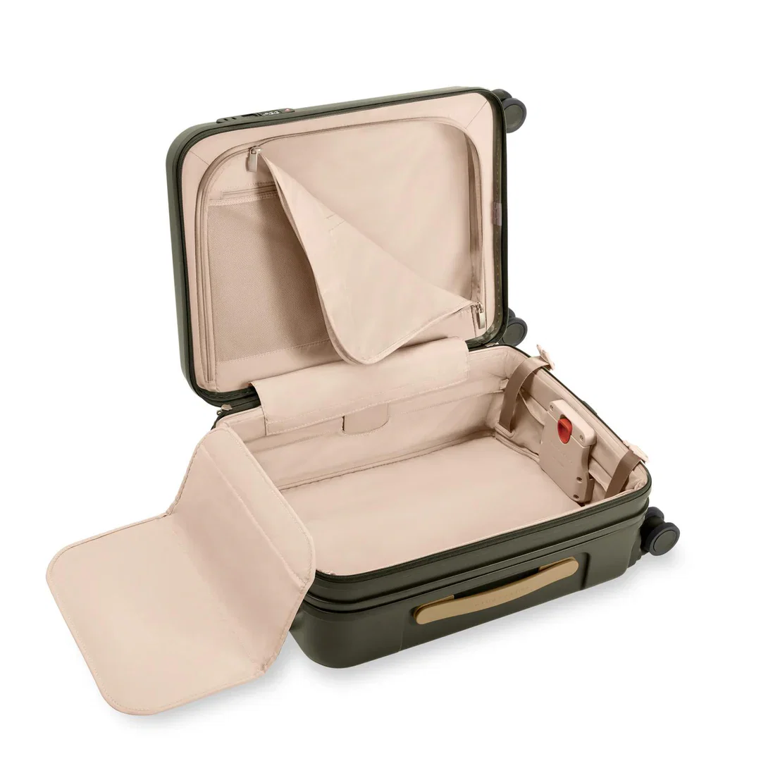 Briggs & Riley Sympatico 3.0  Global Carry-On Expandable Spinner - Olive - Image 9