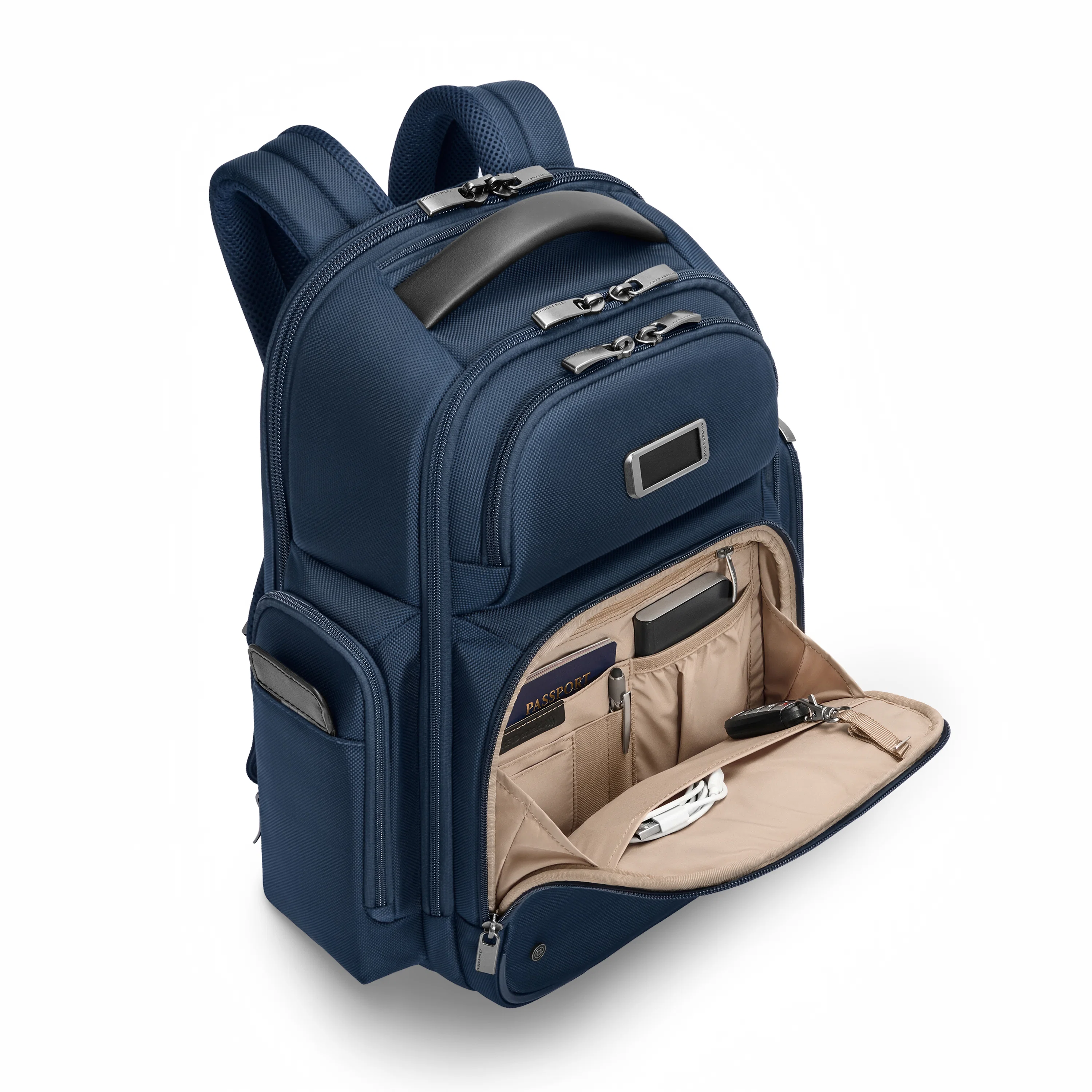 Briggs & Riley @Work Large Cargo Backpack - Navy - Image 3