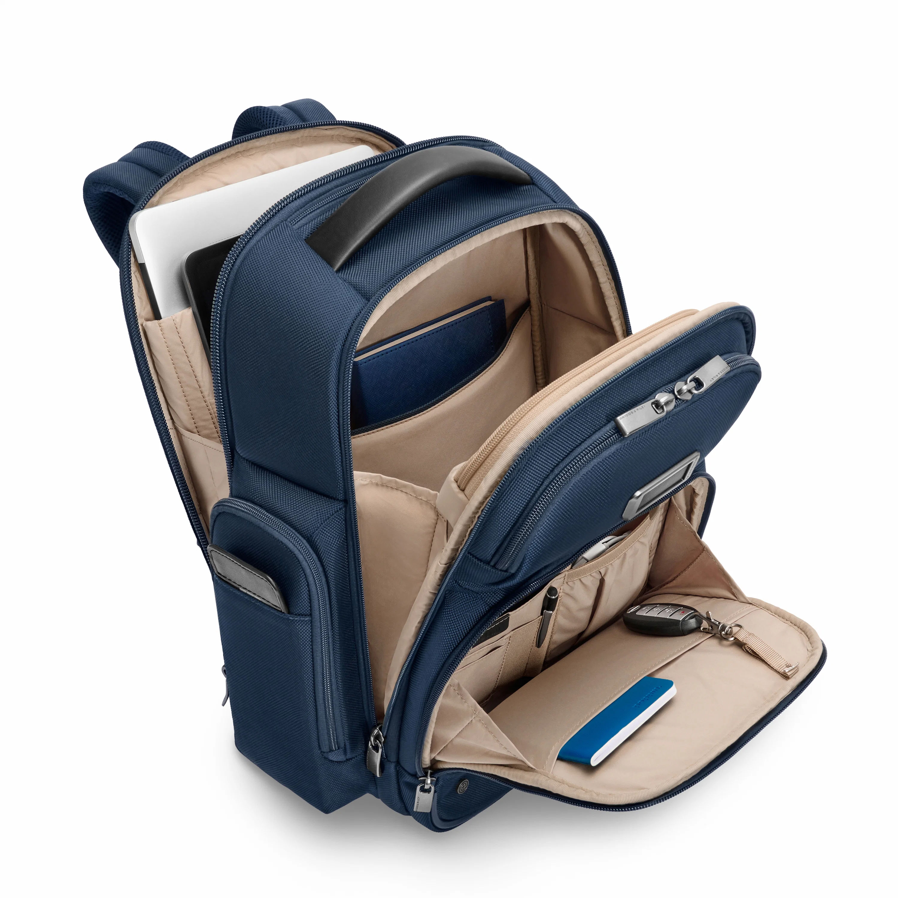Briggs & Riley @Work Medium Cargo Backpack - Navy - Image 3
