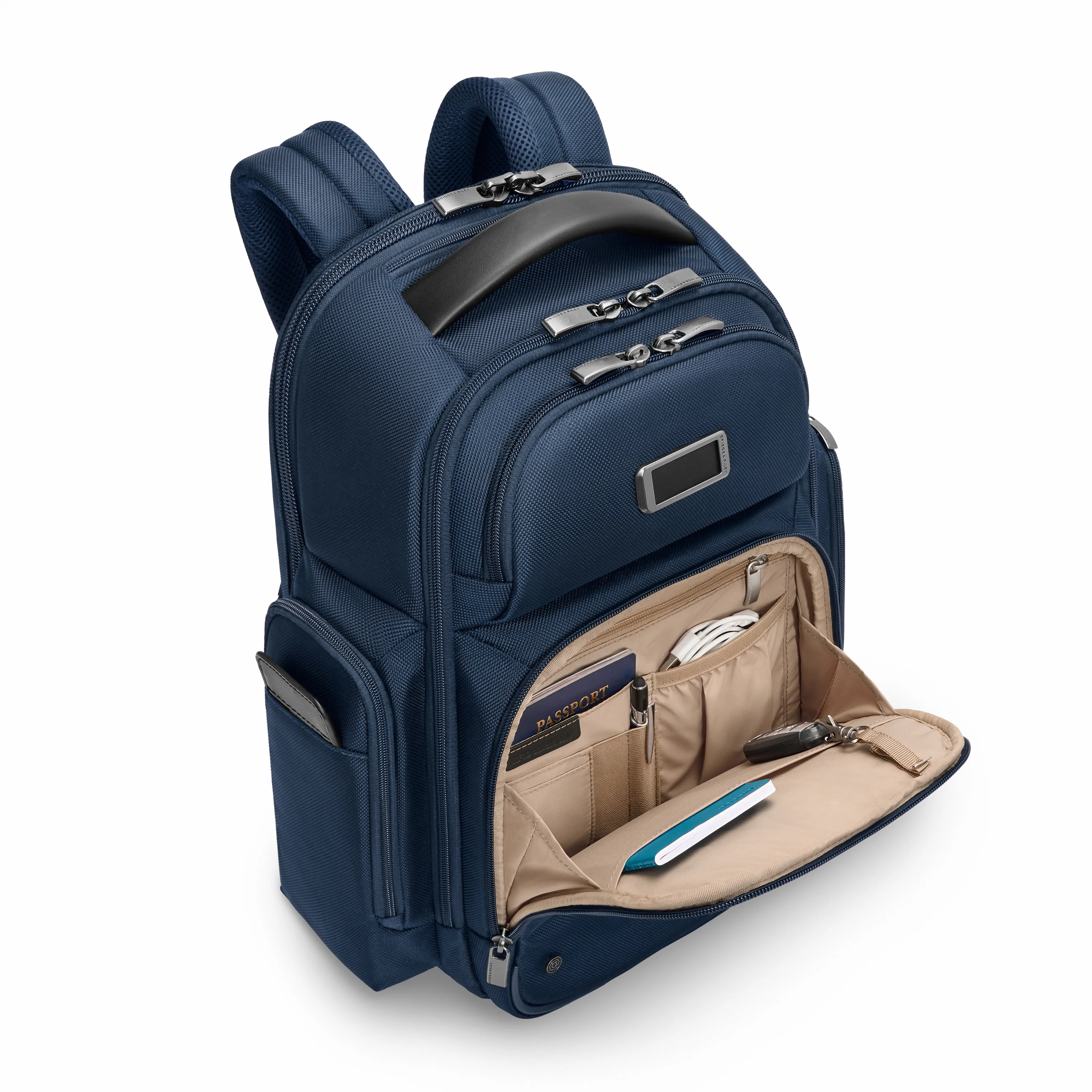 Briggs & Riley @Work Medium Cargo Backpack - Navy - Image 4