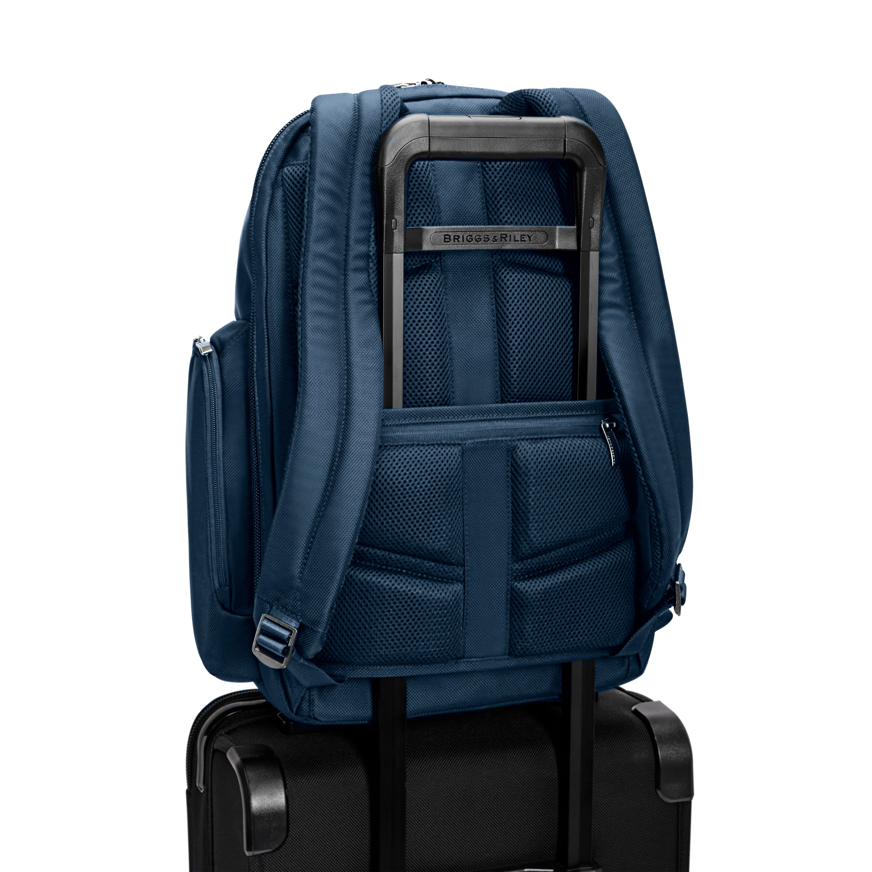 Briggs & Riley @Work Medium Cargo Backpack - Navy - Image 5