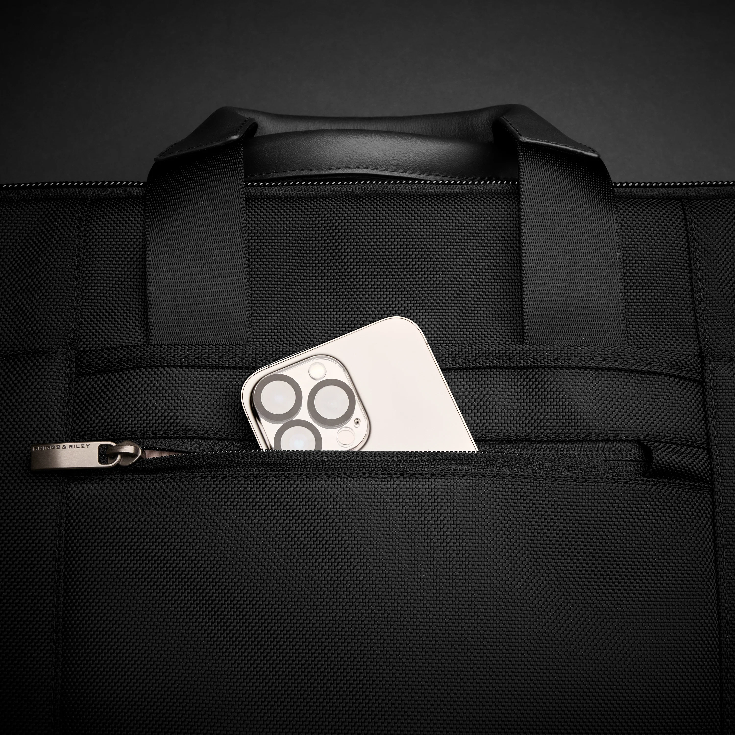 Briggs & Riley @Work Medium Expandable Brief - Black - Image 8