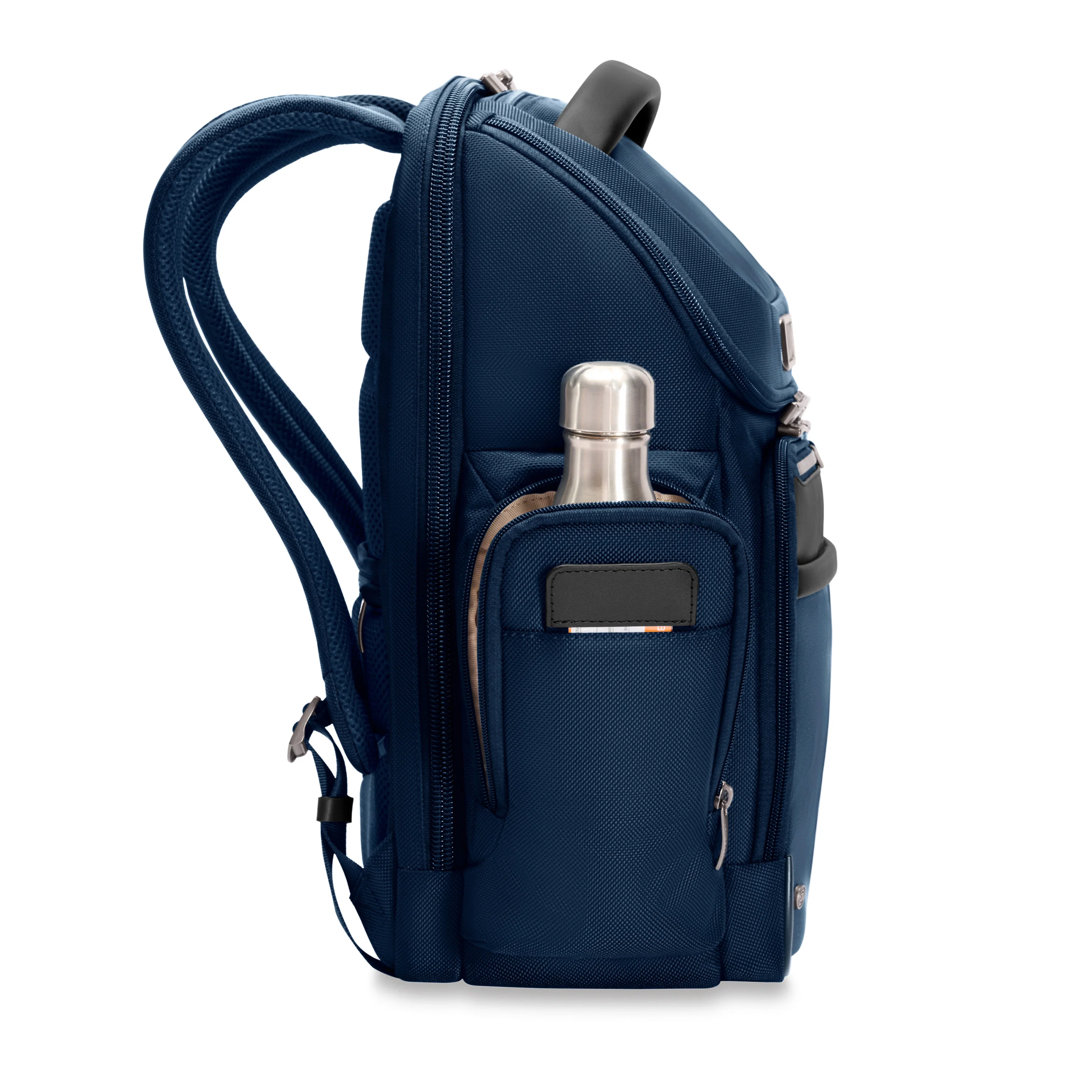 Briggs & Riley @Work Medium Widemouth Backpack - Navy - Image 6