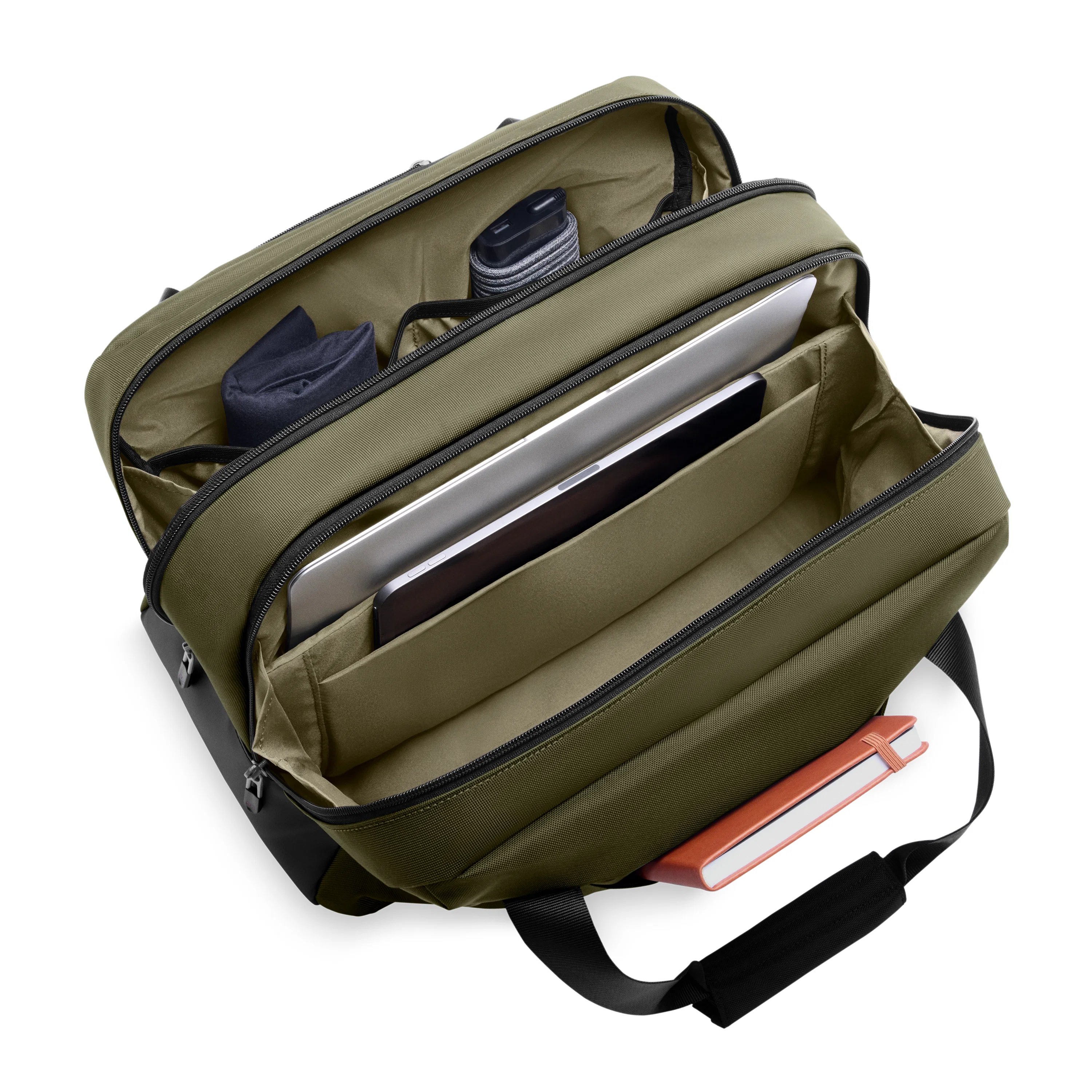 Briggs & Riley ZDX Underseat Cabin Bag -  Hunter Green - Image 6
