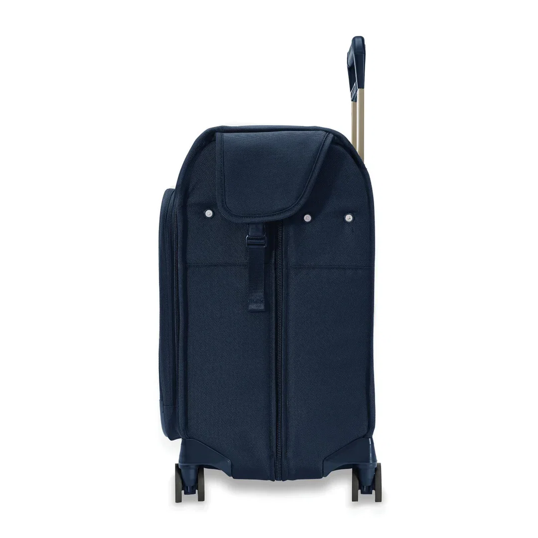 Briggs & Riley Baseline Deluxe Wardrobe Garment Bag Spinner - Navy - Image 7
