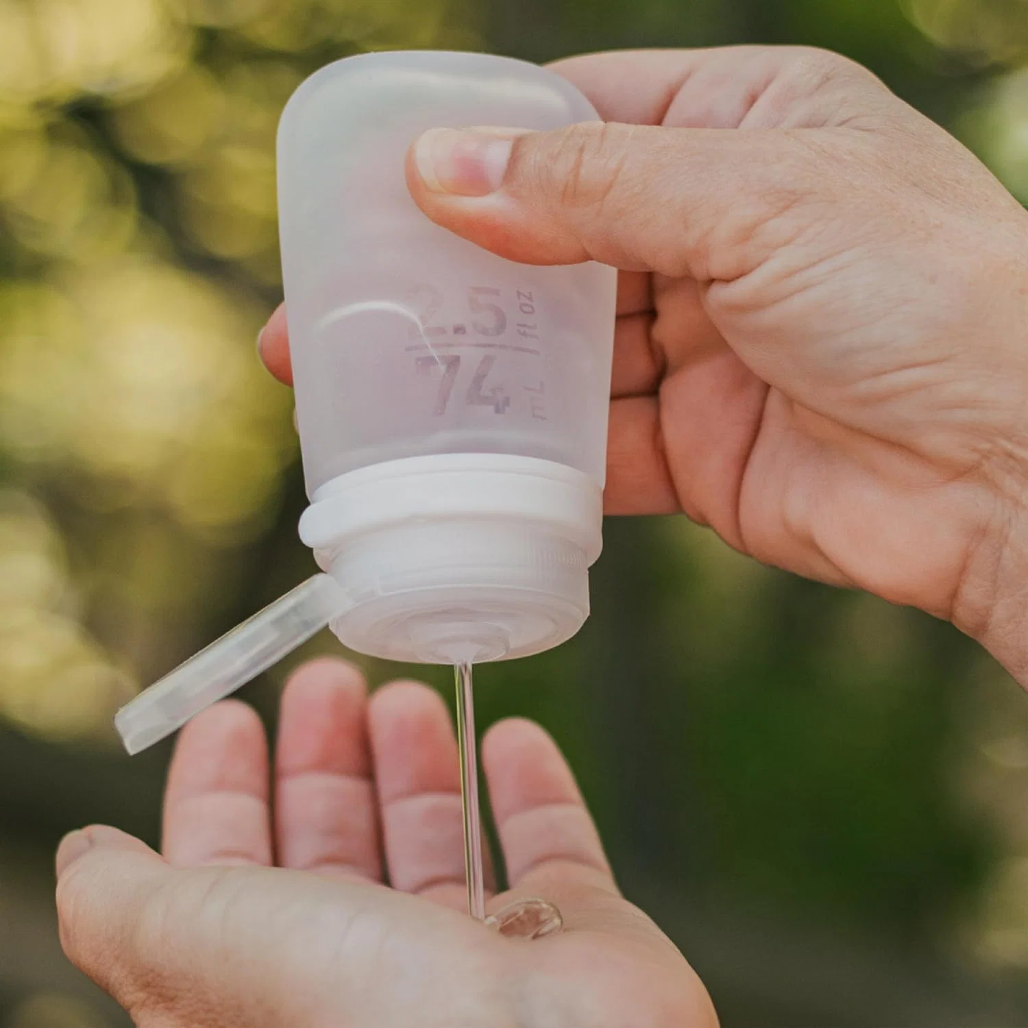 Humangear GoToob+ Large 3.4oz - Clear - Image 3