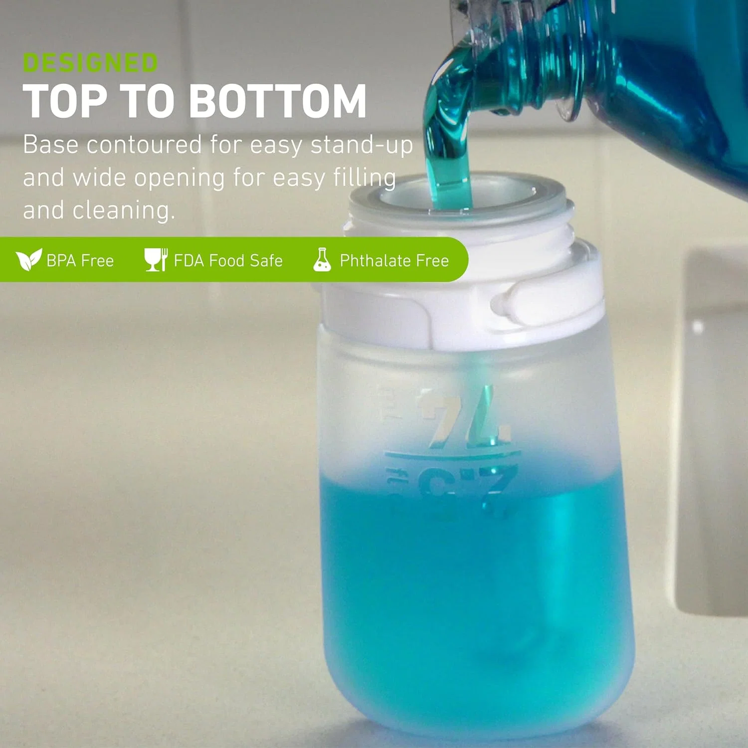 Humangear GoToob+ Large 3.4oz - Clear - Image 5