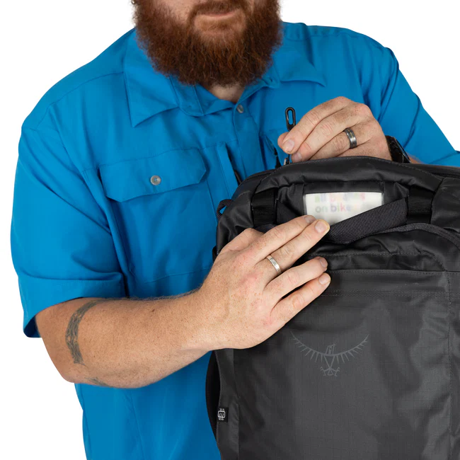 Osprey Transporter Squffel 44 - Raven Black - Image 7