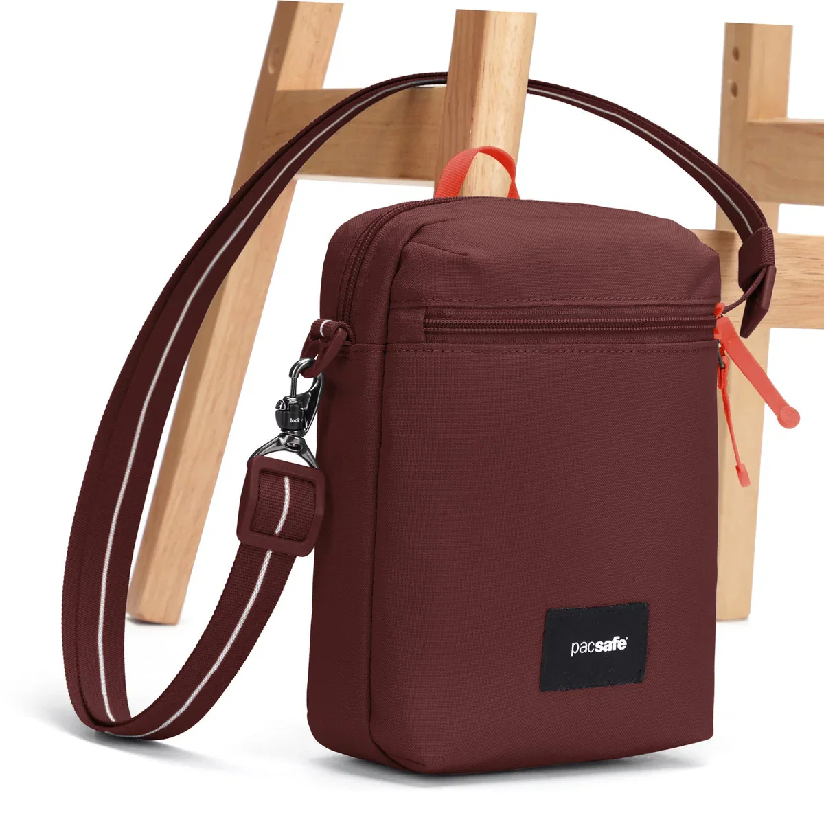 Pacsafe  GO Anti-Theft Festival Crossbody - Garnet Red - Image 6