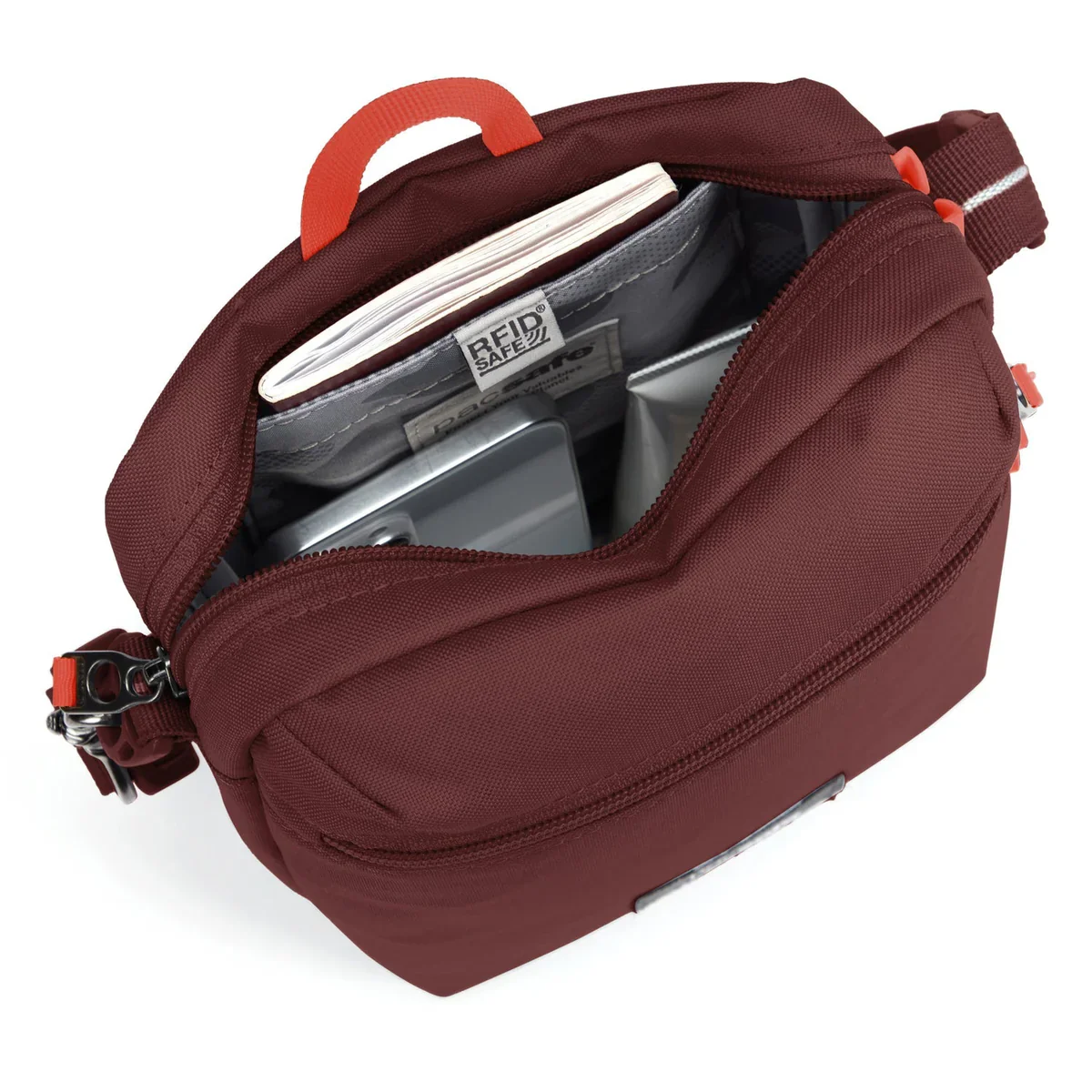 Pacsafe  GO Anti-Theft Festival Crossbody - Garnet Red - Image 7