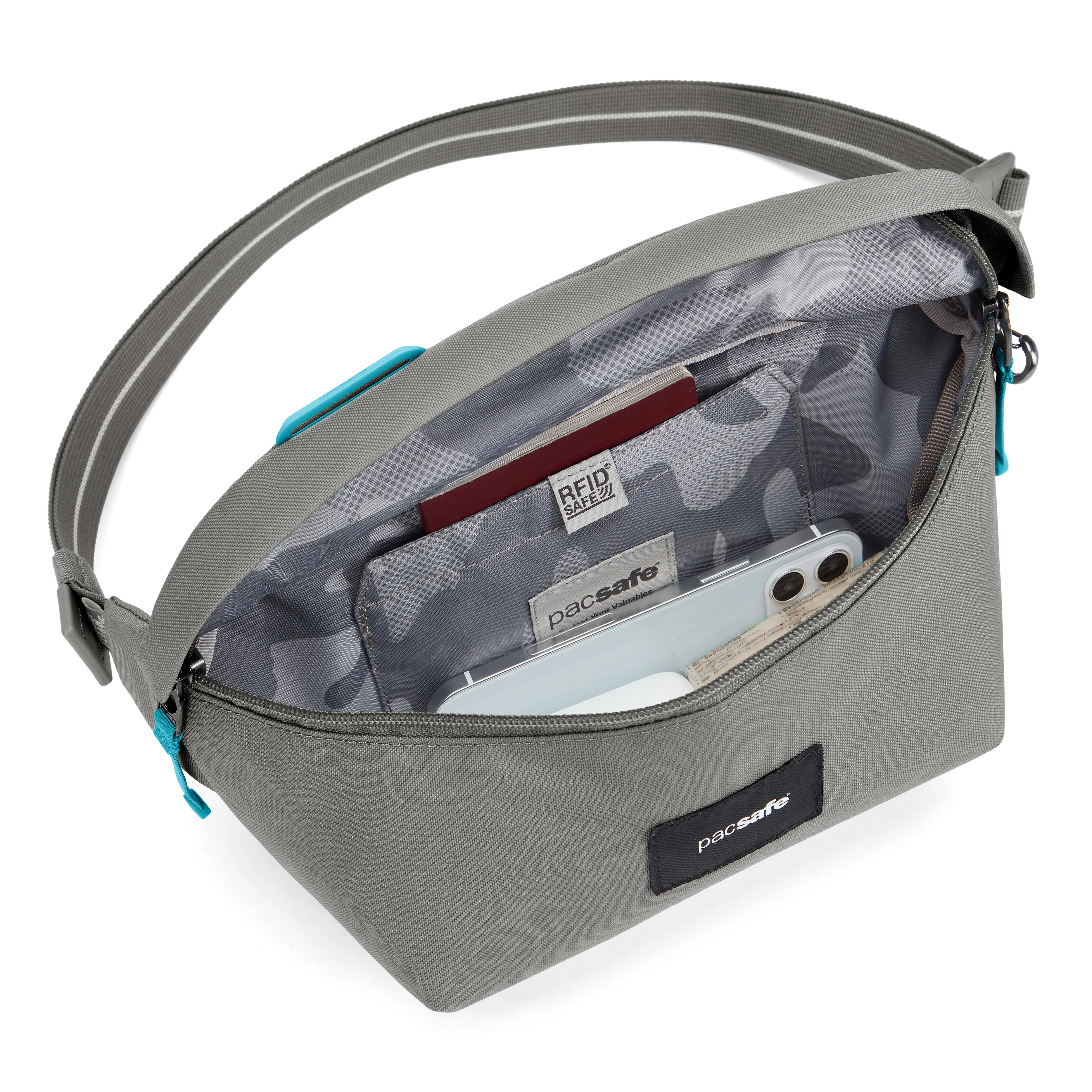 PacSafe GO Anti-theft Sling Pack - Stone - Image 5