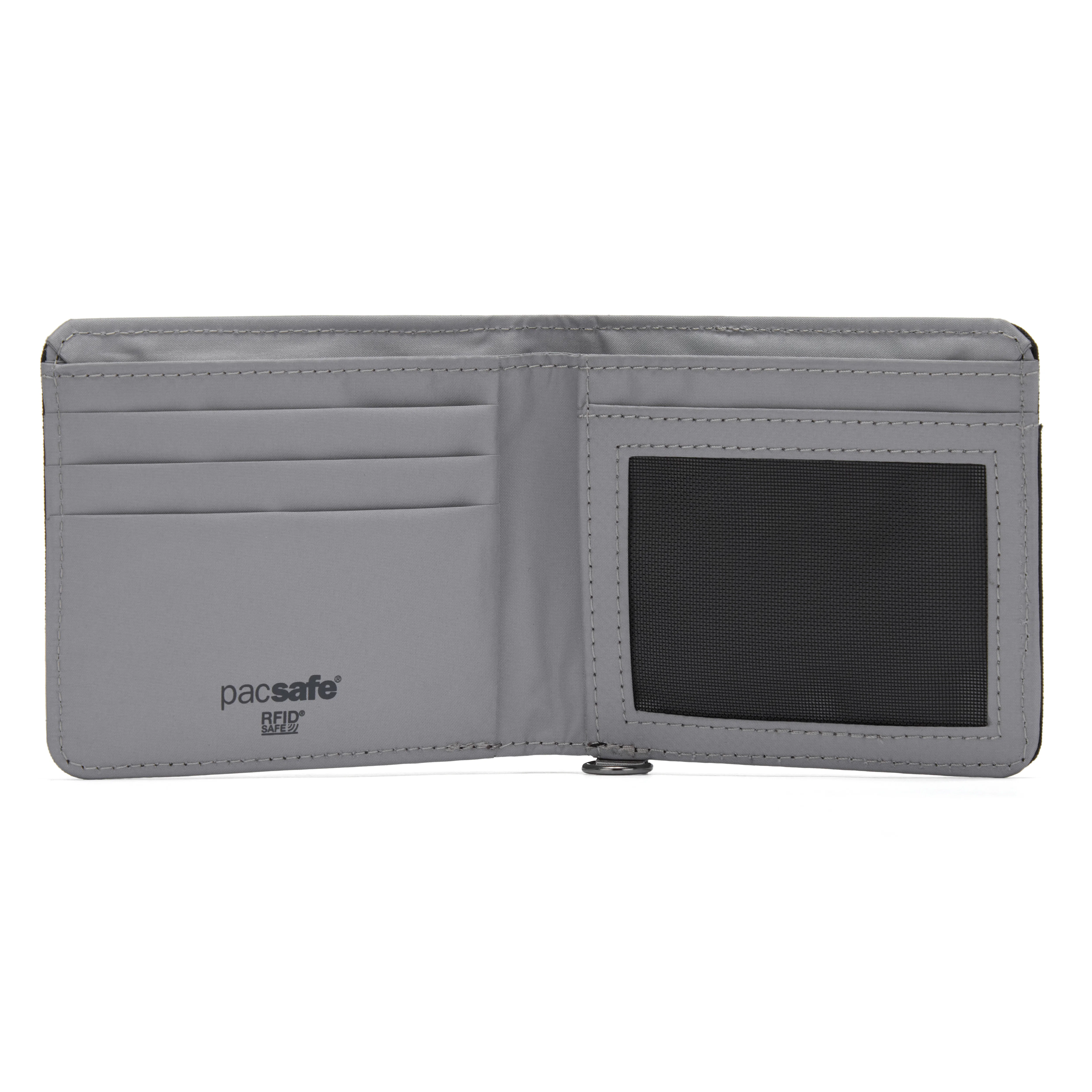 Pacsafe RFID Blocking Bifold Wallet -  Black - Image 6