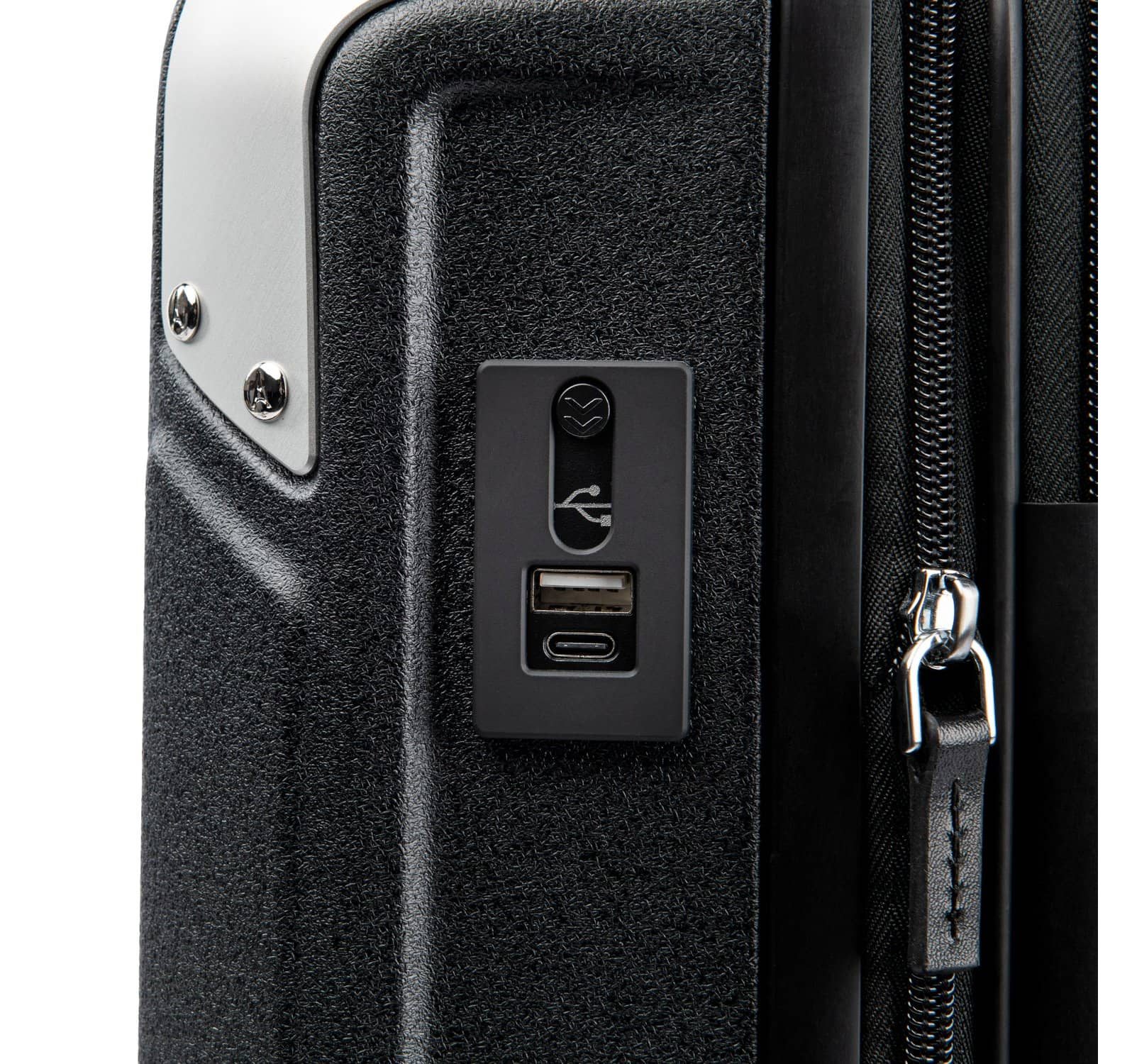 Travelpro Platinum Elite Carry-On Expandable Hardside Spinner - Shadow Black - Image 6