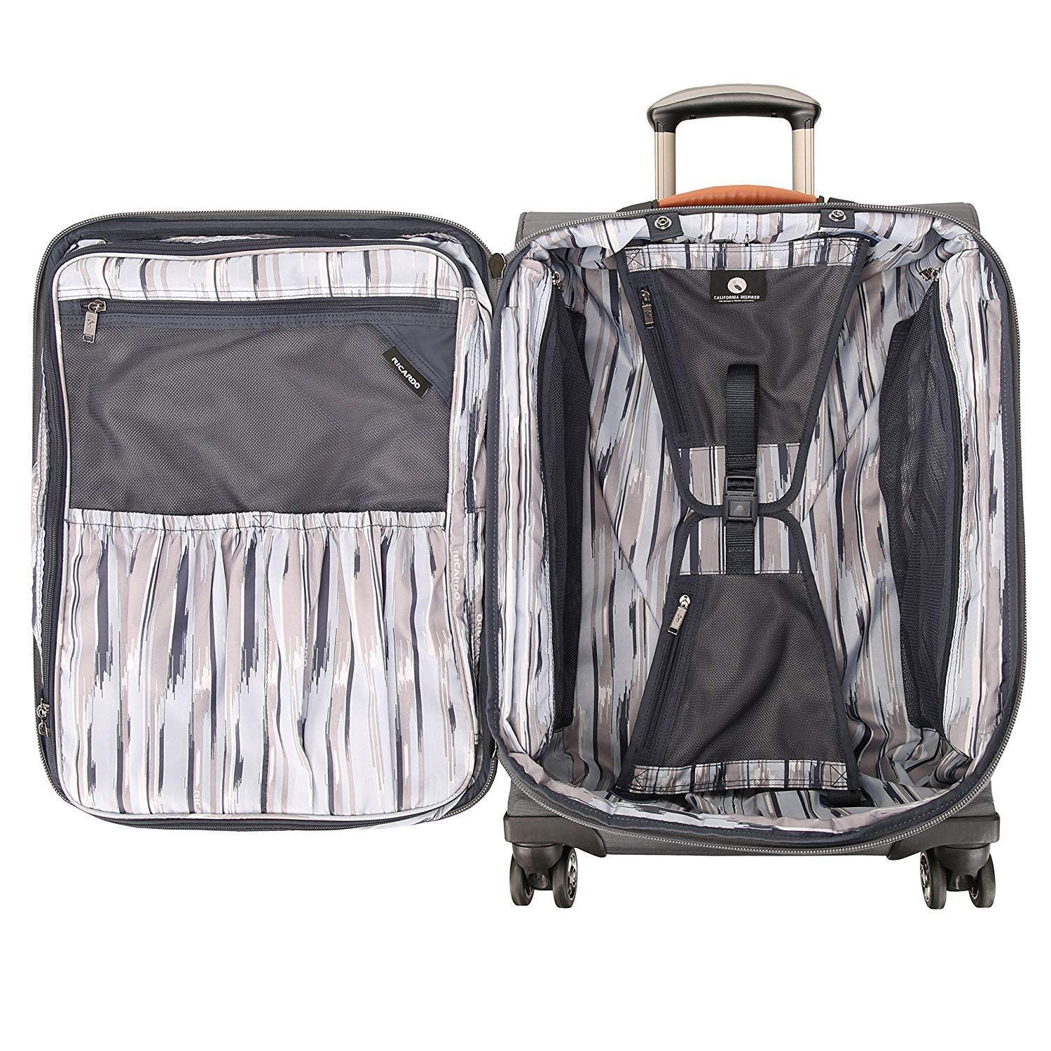 Ricardo Beverly Hills San Marcos 19" Spinner Carry On - Grey - Image 5