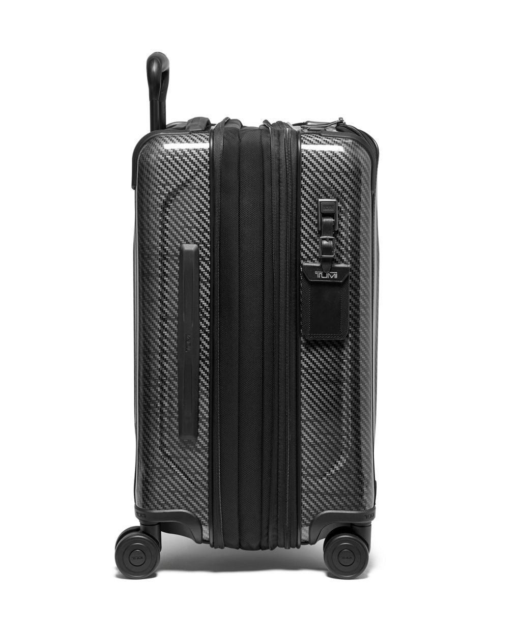 TUMI Tegra-Lite Continental Front Pocket Expandable 4 Wheeled Carry-On - Black Graphite - Image 4