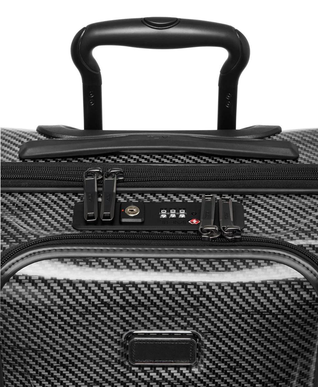 TUMI Tegra-Lite Continental Front Pocket Expandable 4 Wheeled Carry-On - Black Graphite - Image 6