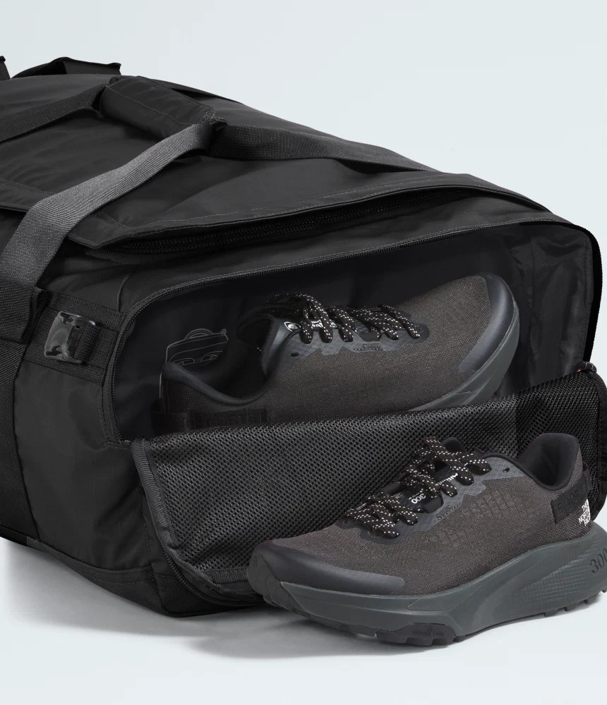 The North Face Base Camp Voyager Duffel 62L - TNF Black - Image 5