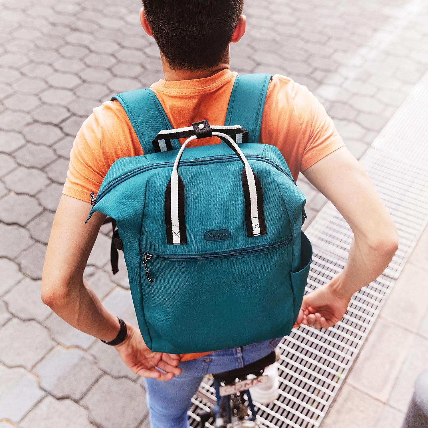 Travelon Coastal RFID Blocking Large Backpack - Lagoon - Image 4