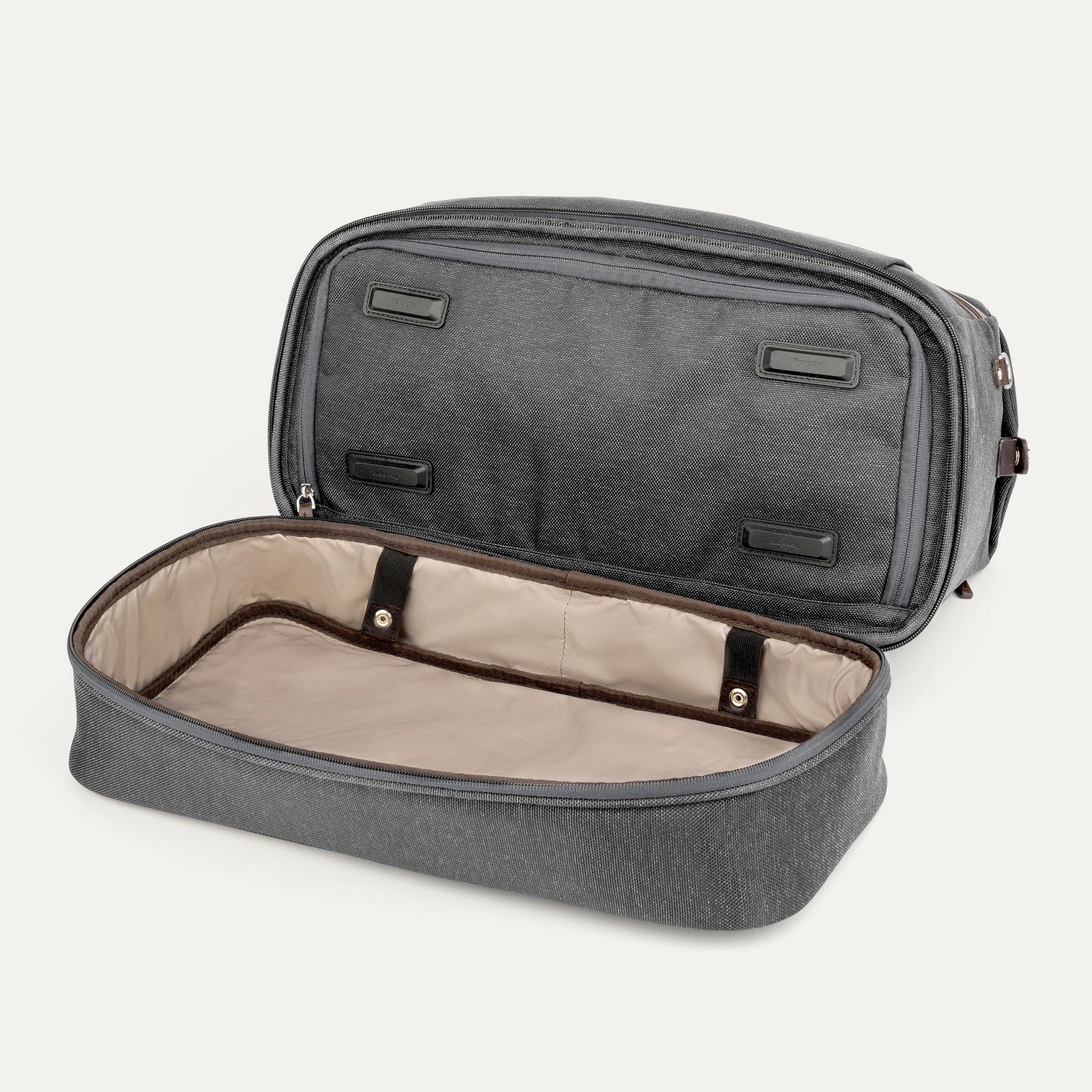 Travelpro Platinum Elite Drop-Bottom Weekender - Vintage Grey - Image 4