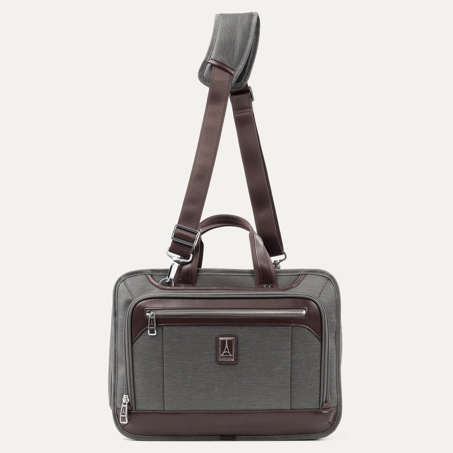 Travelpro Platinum Elite Expandable Business Brief - Vintage Grey - Image 7