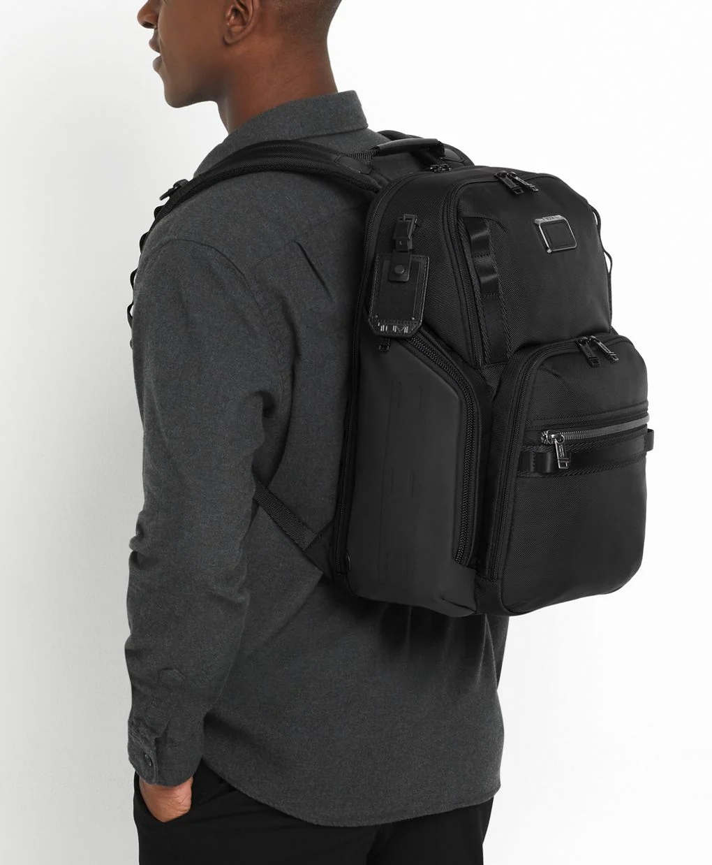 TUMI Alpha Bravo Search Backpack - Charcoal - Image 7