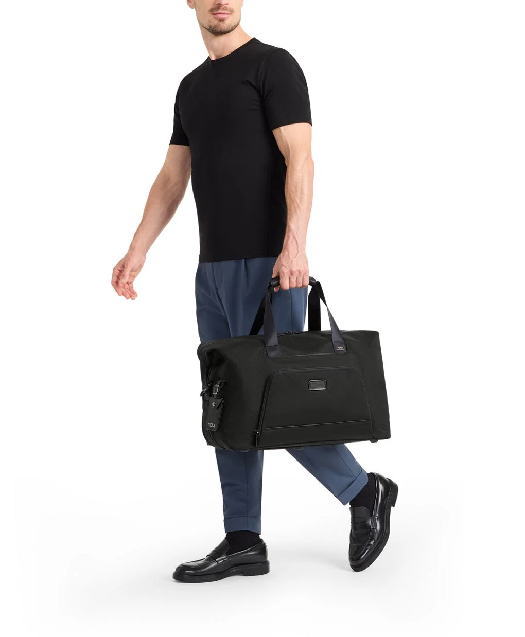 Tumi Alpha Double Expansion Duffel - Black - Image 8