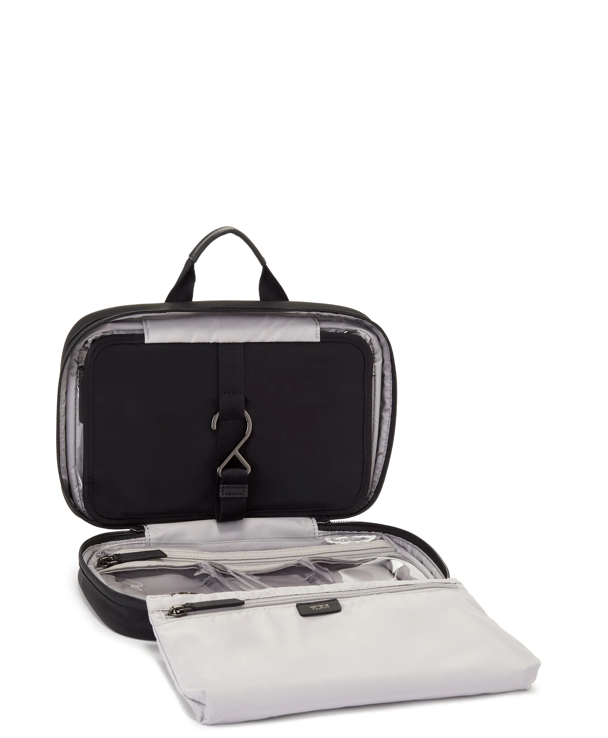 TUMI Voyageur Madeline Cosmetic - Black/Gunmetal - Image 3