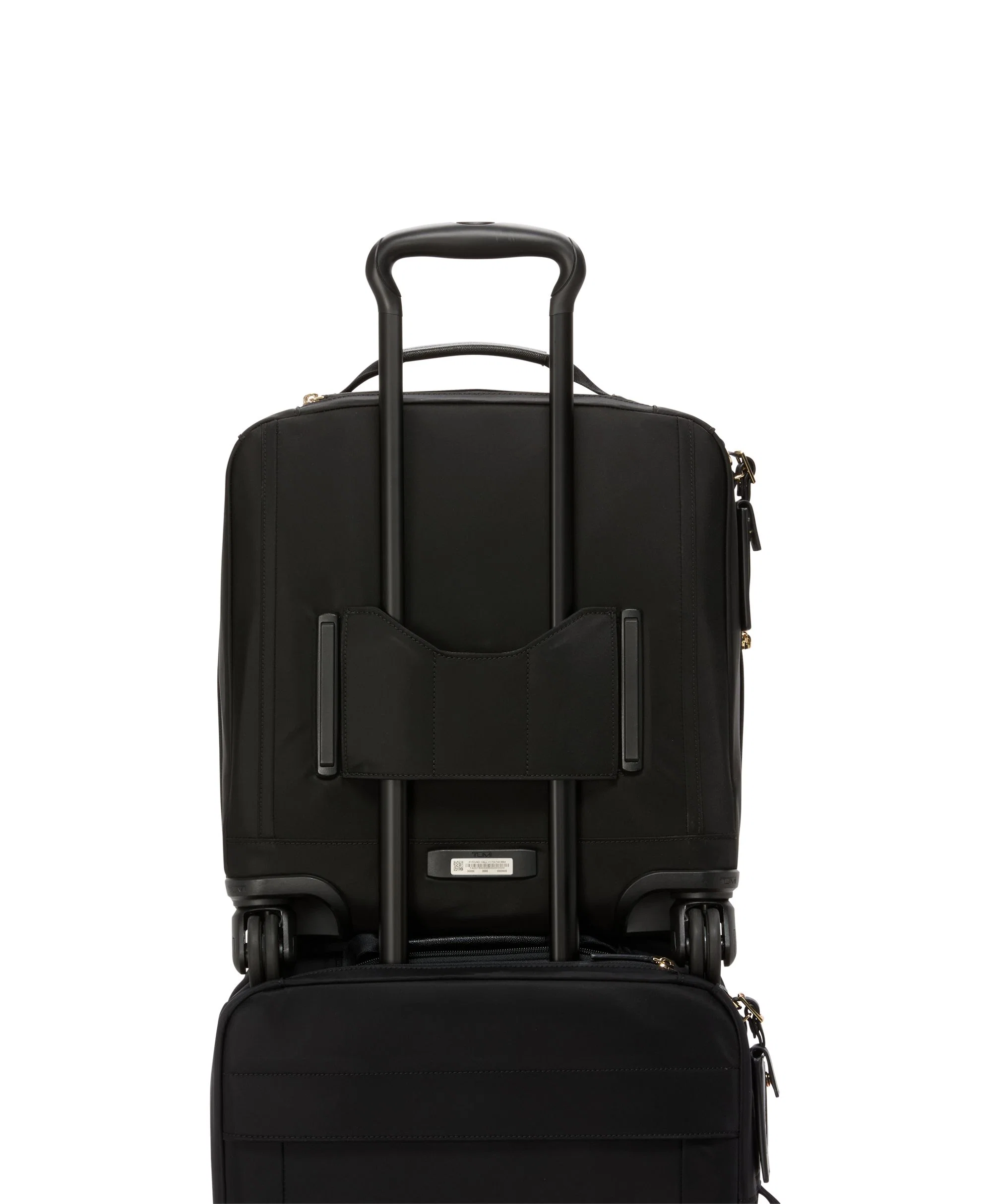 Tumi Voyageur Leger Compact Spinner Carry On Underseater - Black/Gold - Image 7